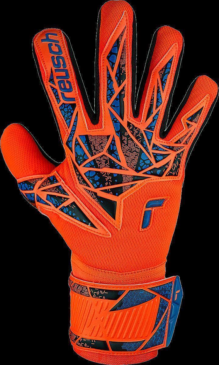 REUSCH ATTRAKT INFINITY NC JUNIOR HYPER ORANGE/ELECTRIC BLUE/BLACK