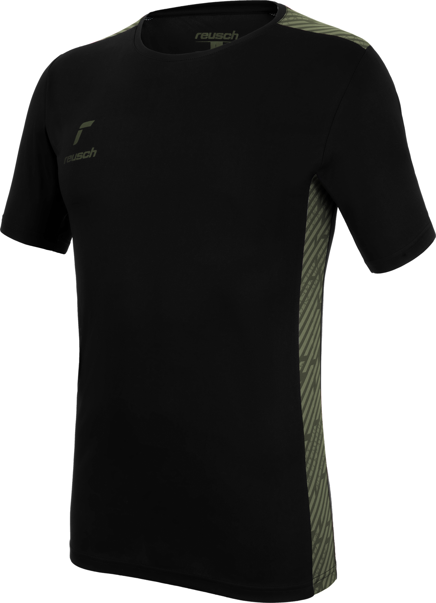 REUSCH ACTIVE SHIRT BLACK/DESERT GREEN