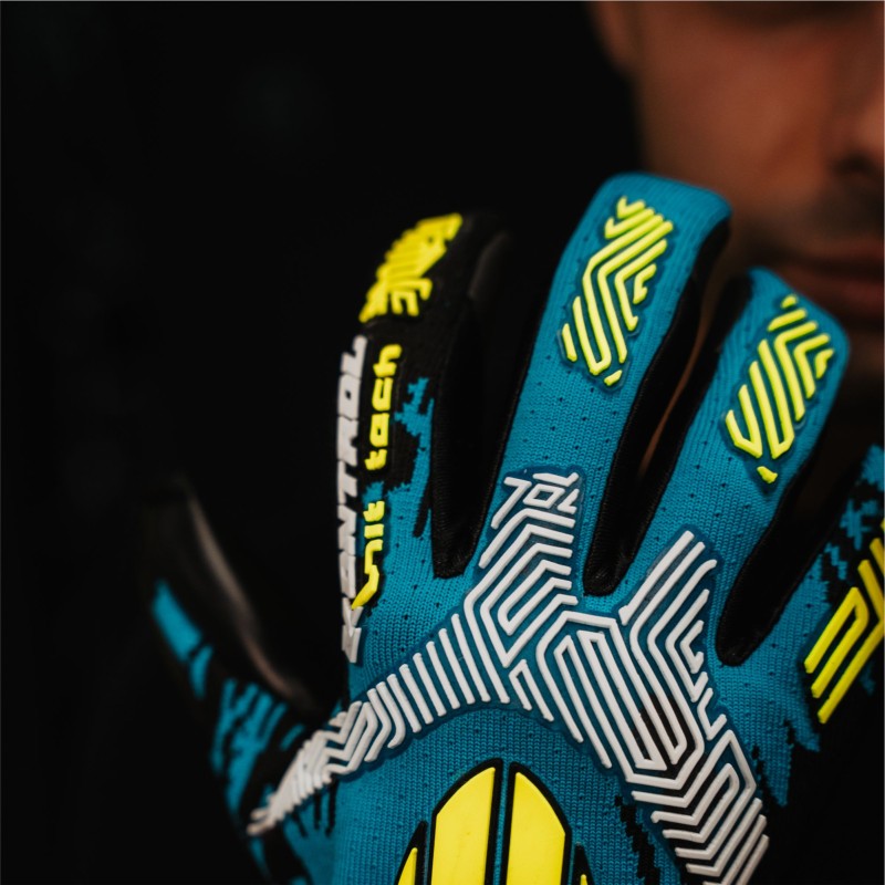 HO SOCCER SSG KONTROL KNIT TECH II BLACK-TURQUOISE