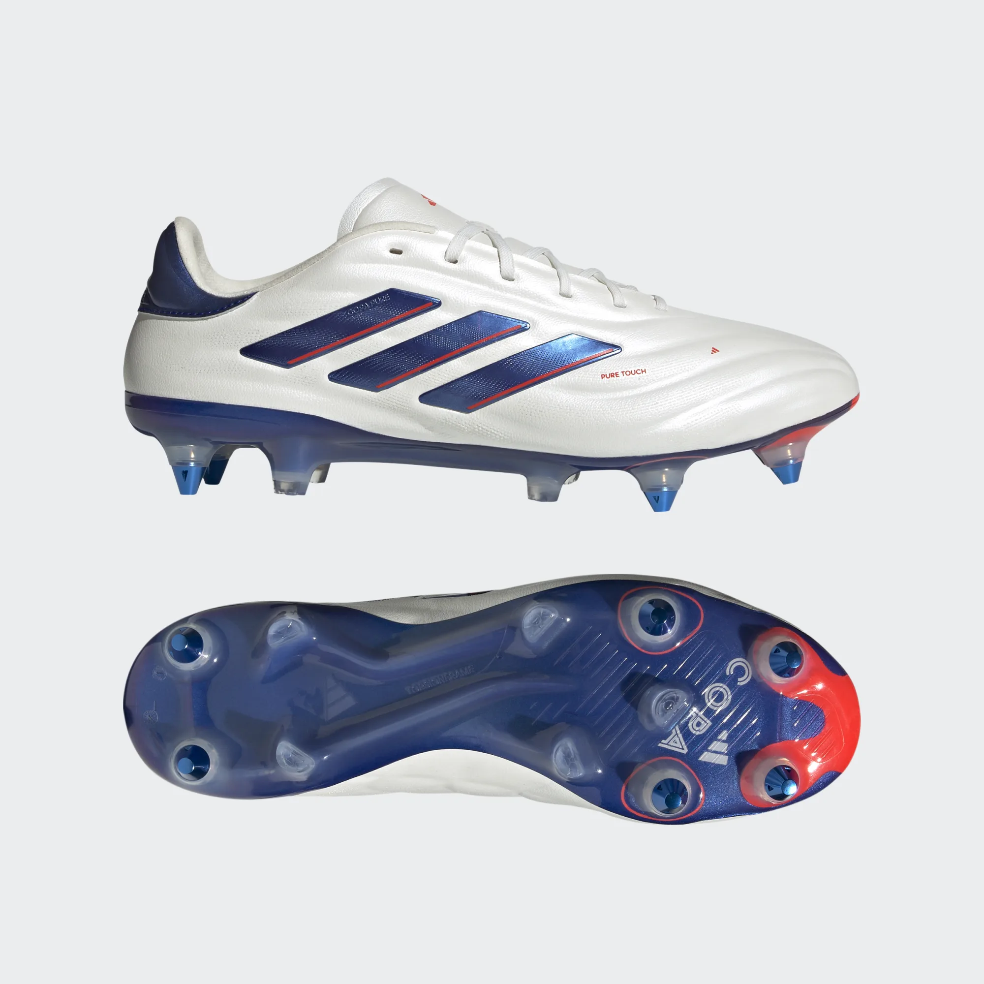 ADIDAS COPA PURE 2 ELITE SG WHITE/LUCID BLUE/SOLAR RED