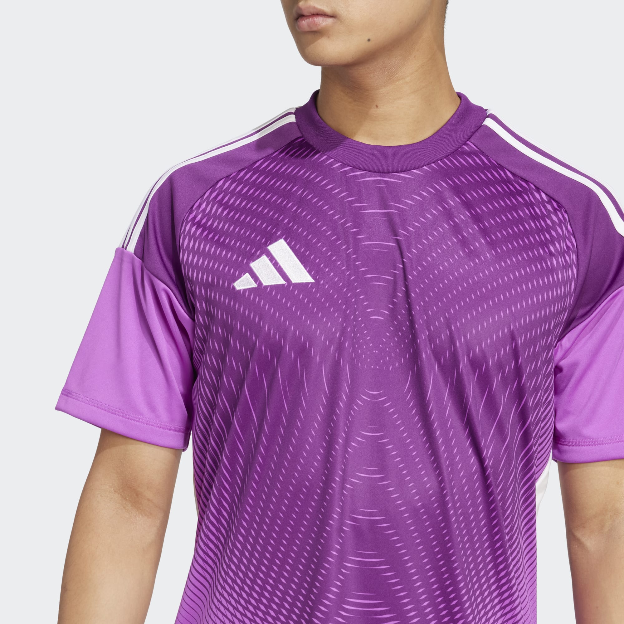 ADIDAS TIRO25 COMPETITION GK JERSEY SHORT SLEEVE PURPLE BURST