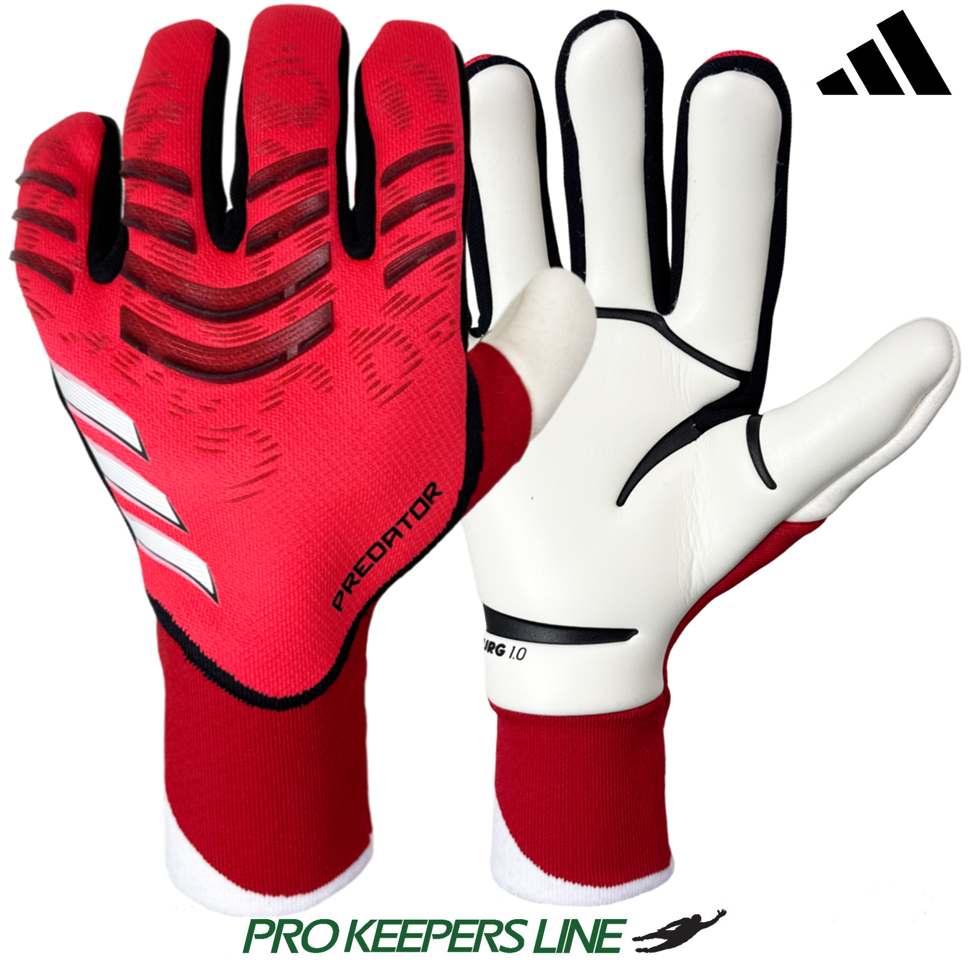 ADIDAS PREDATOR GL PRO FINGERSAVE PROMO LUCID RED/LUCID RED/BLACK