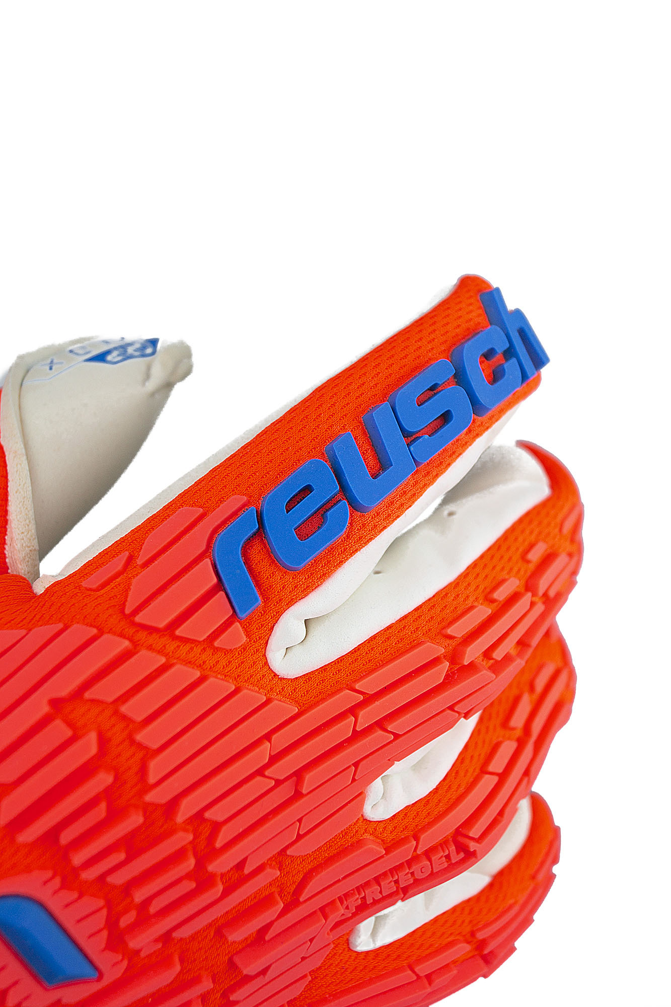 REUSCH ATTRAKT GOLD X FREEGEL HYPER ORANGE/ELECTRIC BLUE