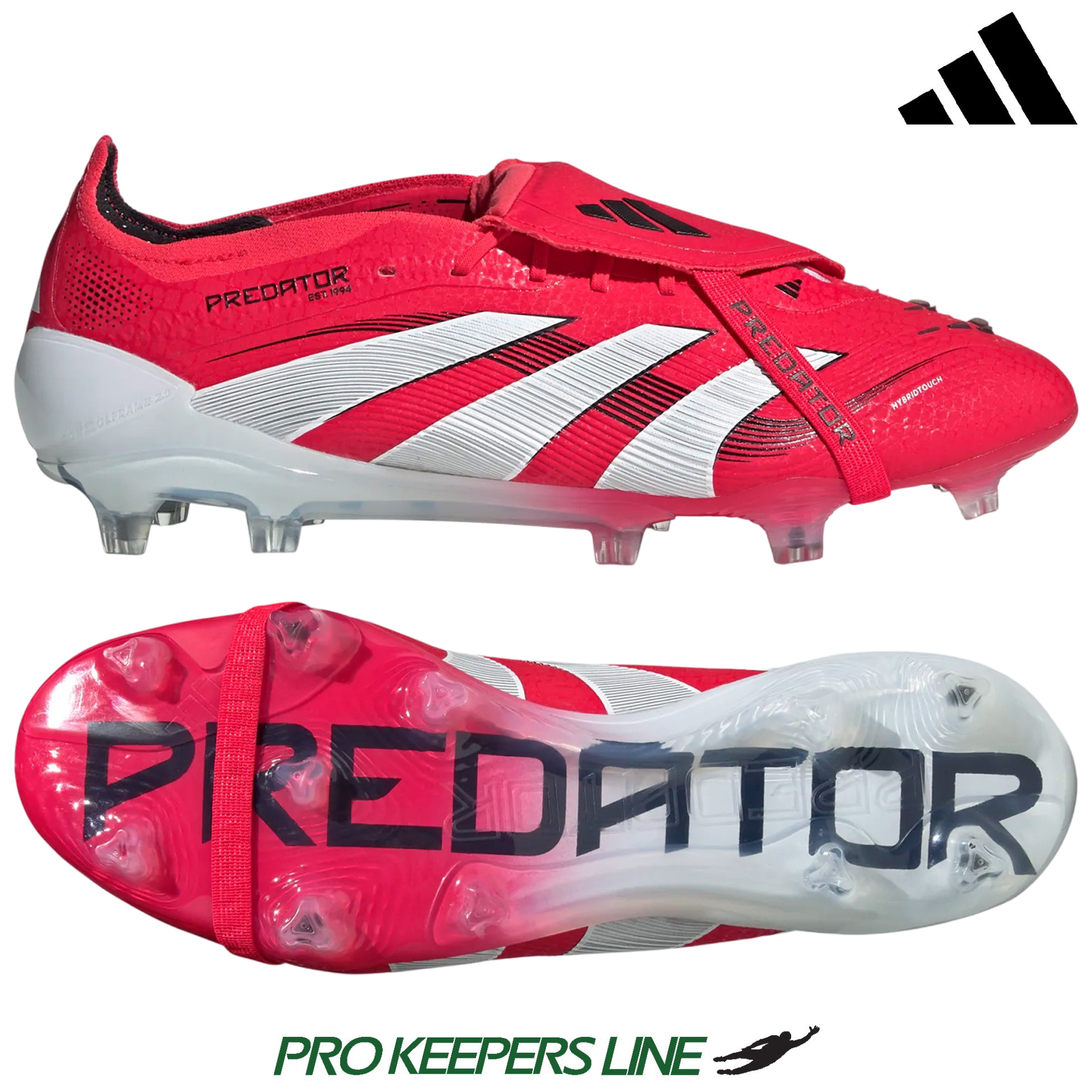 ADIDAS PREDATOR ELITE FT FG LUCID RED/WHITE/BLACK