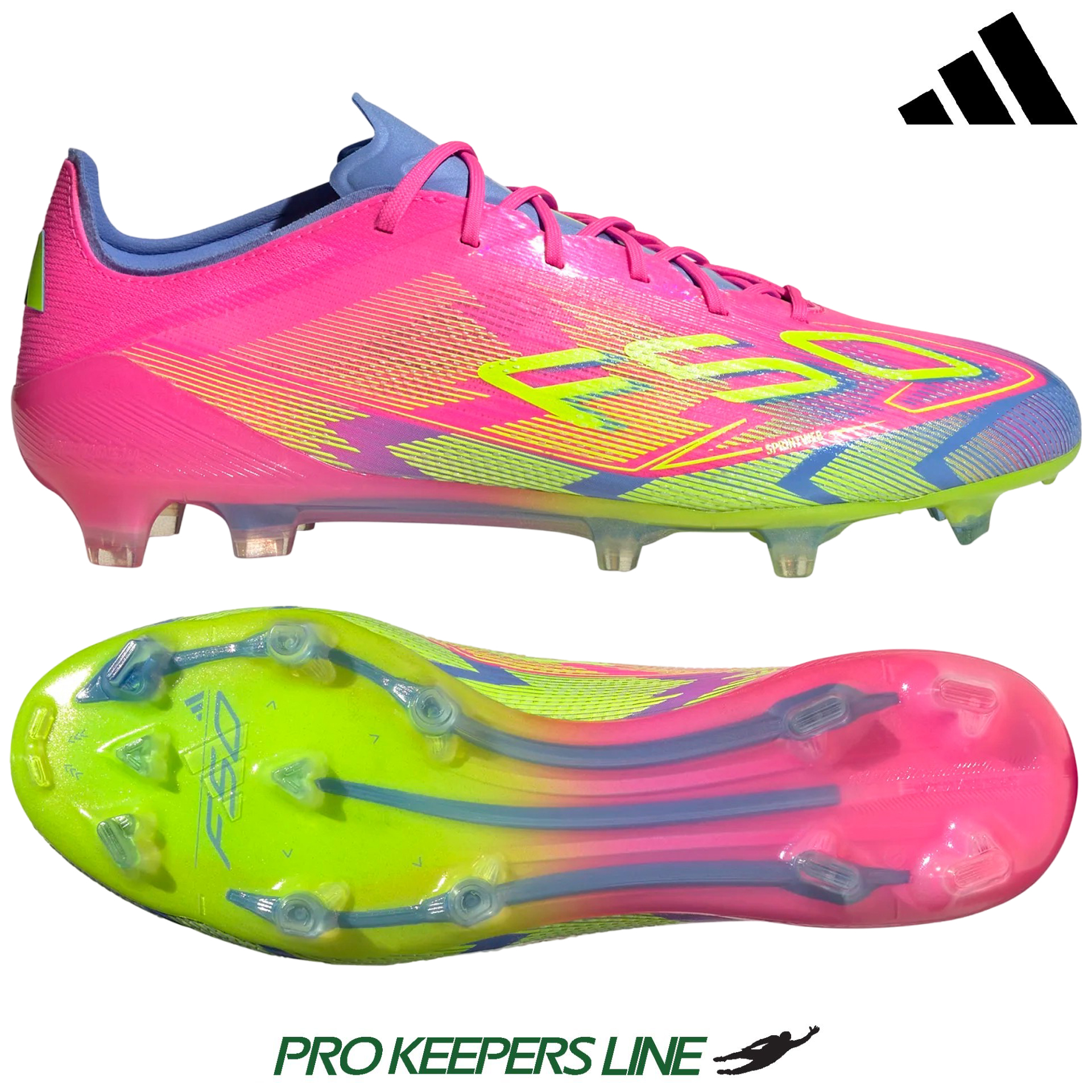 ADIDAS F50 ELITE FG LUCID PINK/LUCID LEMON/BLUE FUSION