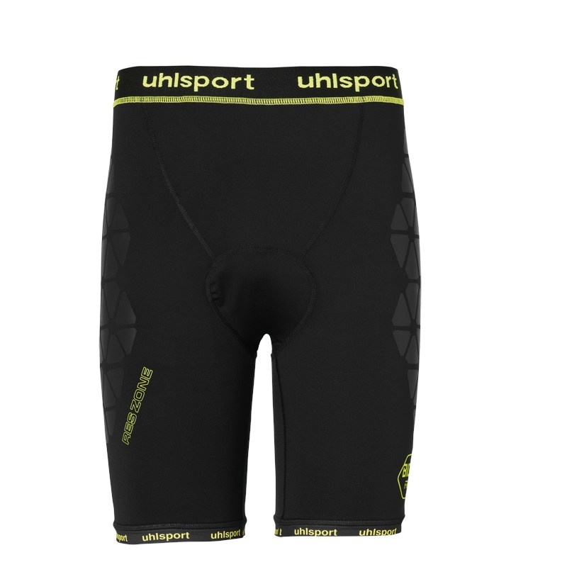 UHLSPORT BIONIKFRAME UNPADDED UNDERSHORT BLACK/FLUO YELLOW