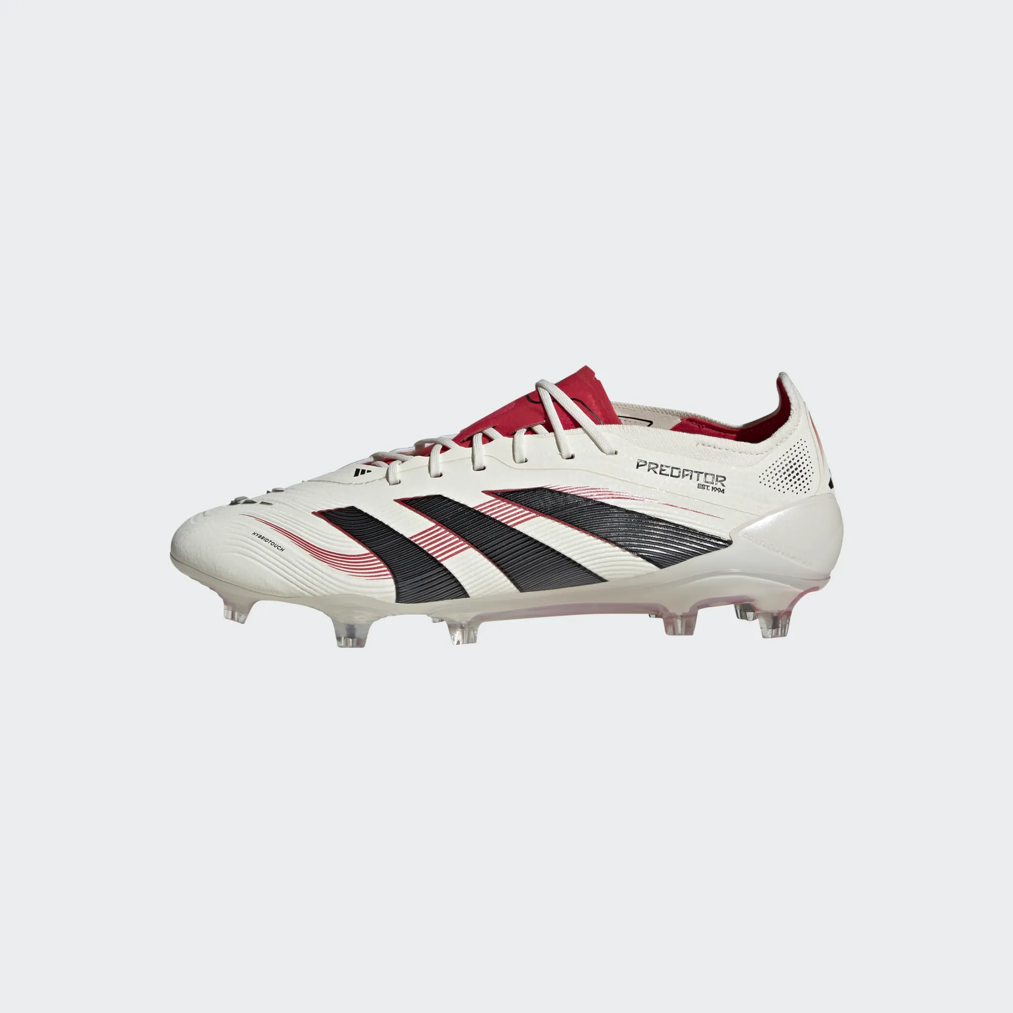 ADIDAS PREDATOR ELITE FG OFF WHITE/CORE BLACK/PURE RUBY