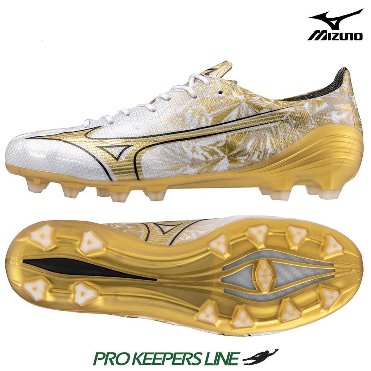 MIZUNO ALPHA ELITE WHITE/GE GOLD/BLACK