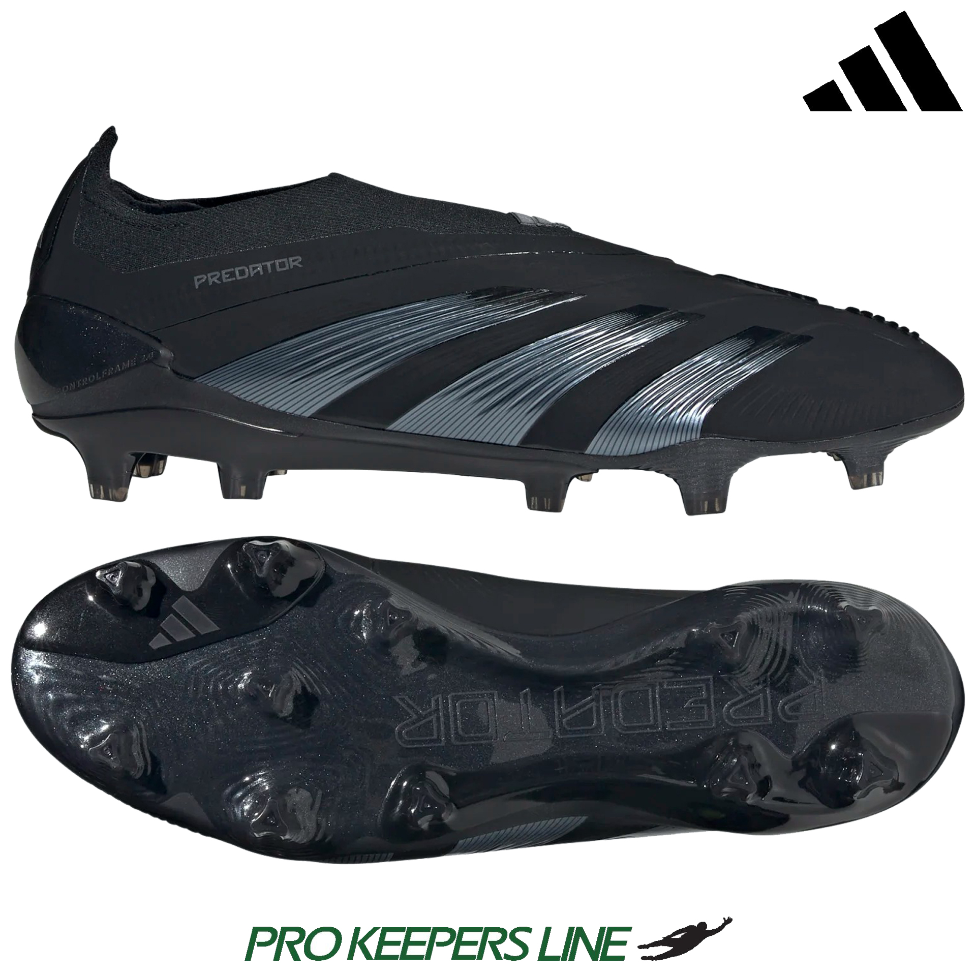 ADIDAS PREDATOR ELITE LL FG CORE BLACK/CORE BLACK/CARBON