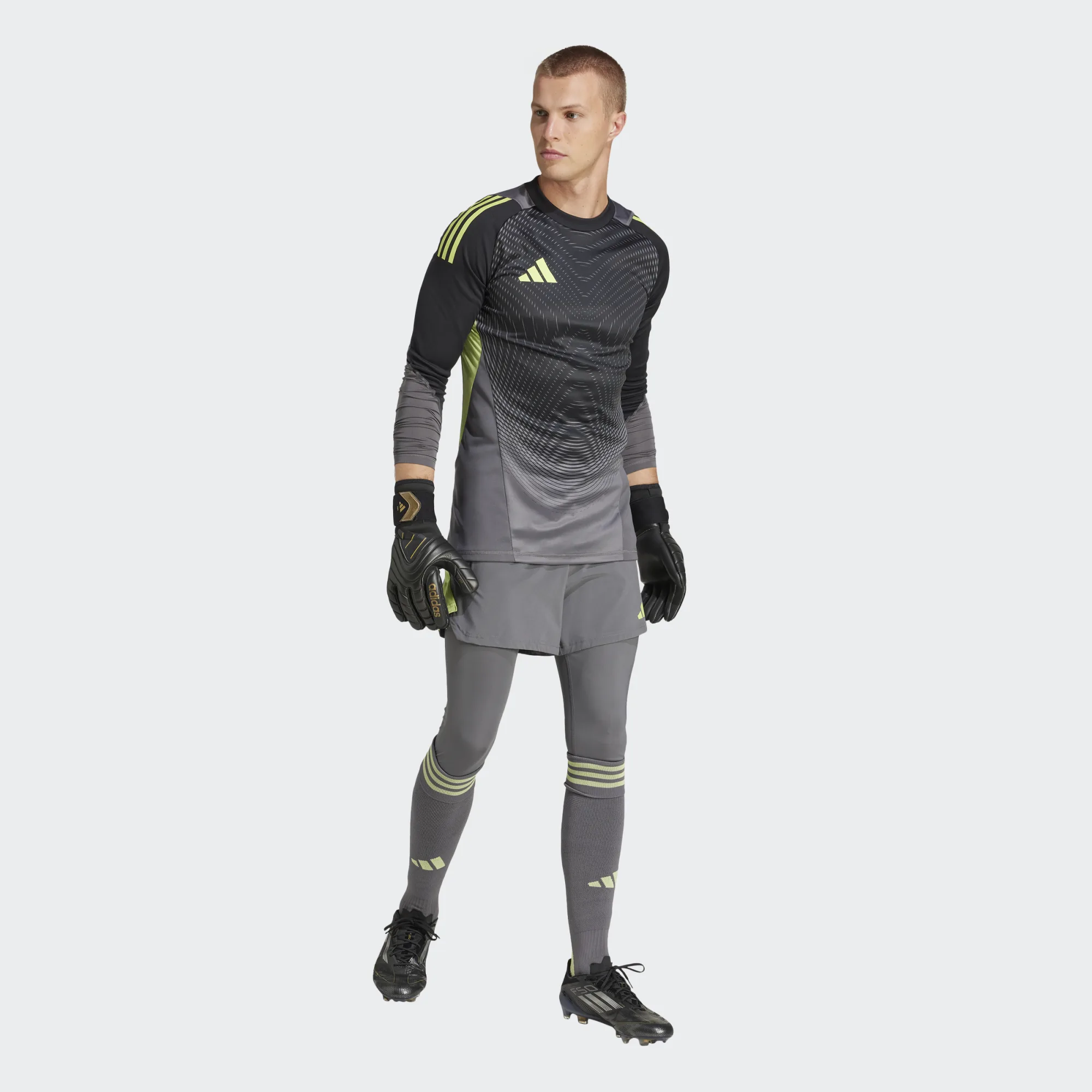 ADIDAS TIRO25 PRO GK JERSEY LS GREY FIVE