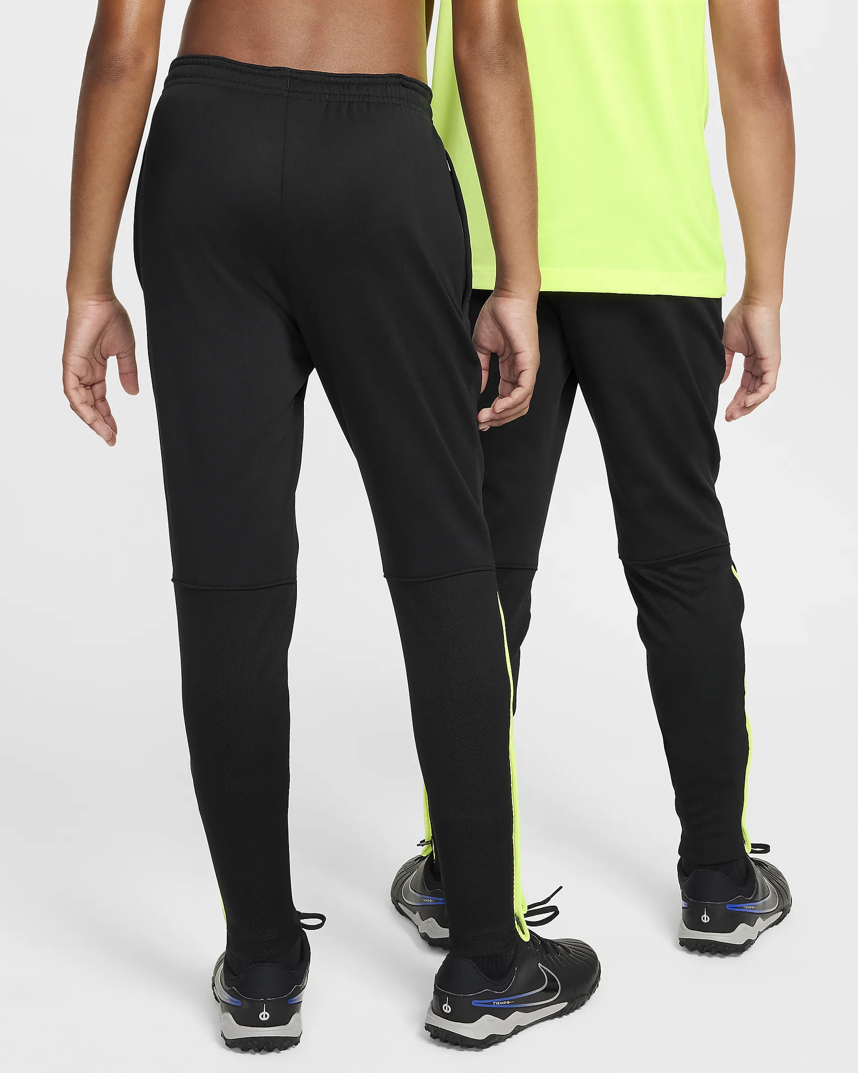 NIKE THERMA FIT ACADEMY PANT JUNIOR BLACK VOLT 164 FJ6182 013 164 XL