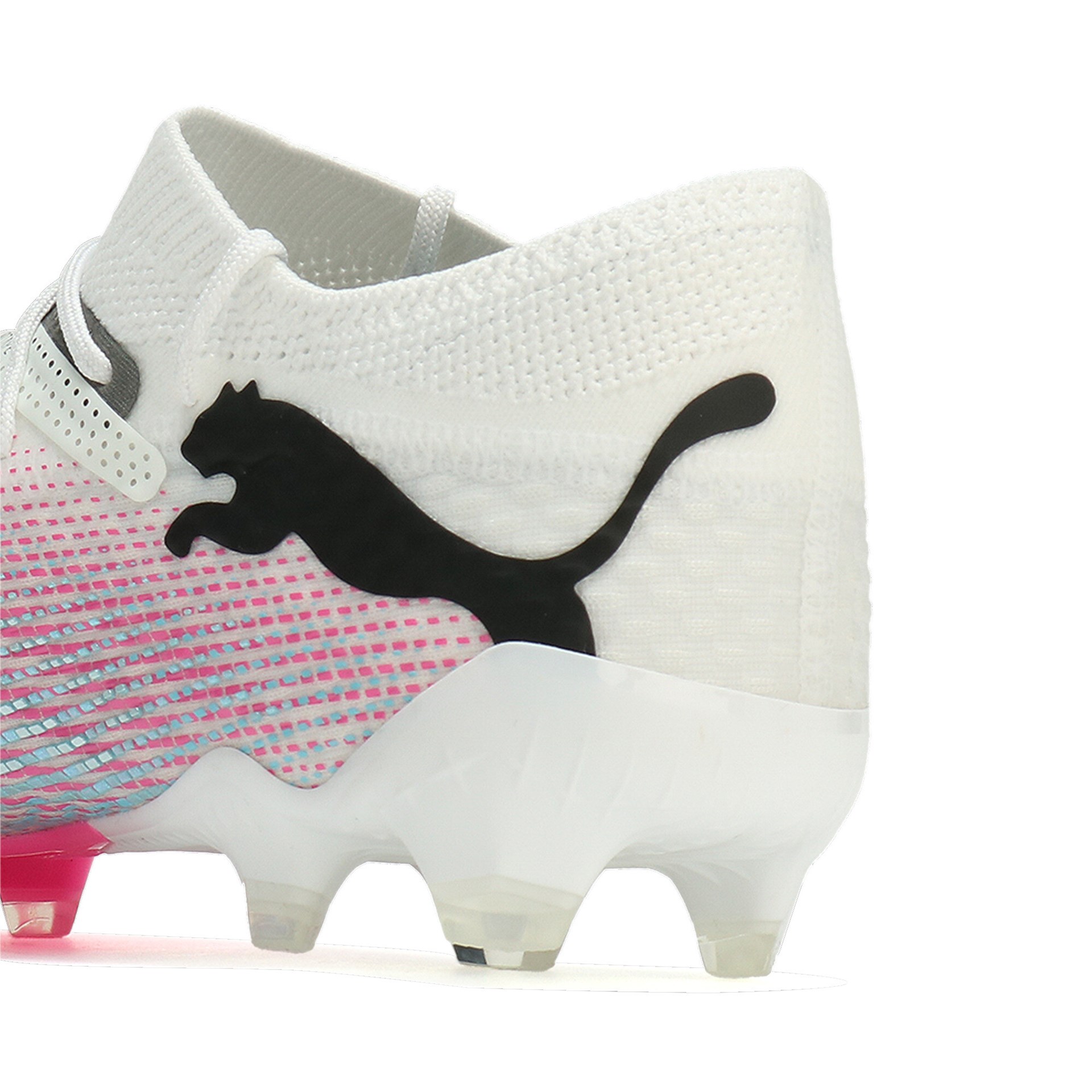 PUMA FUTURE 7 ULTIMATE LOW FG/AG PUMA WHITE/PUMA BLACK/POISON PINK