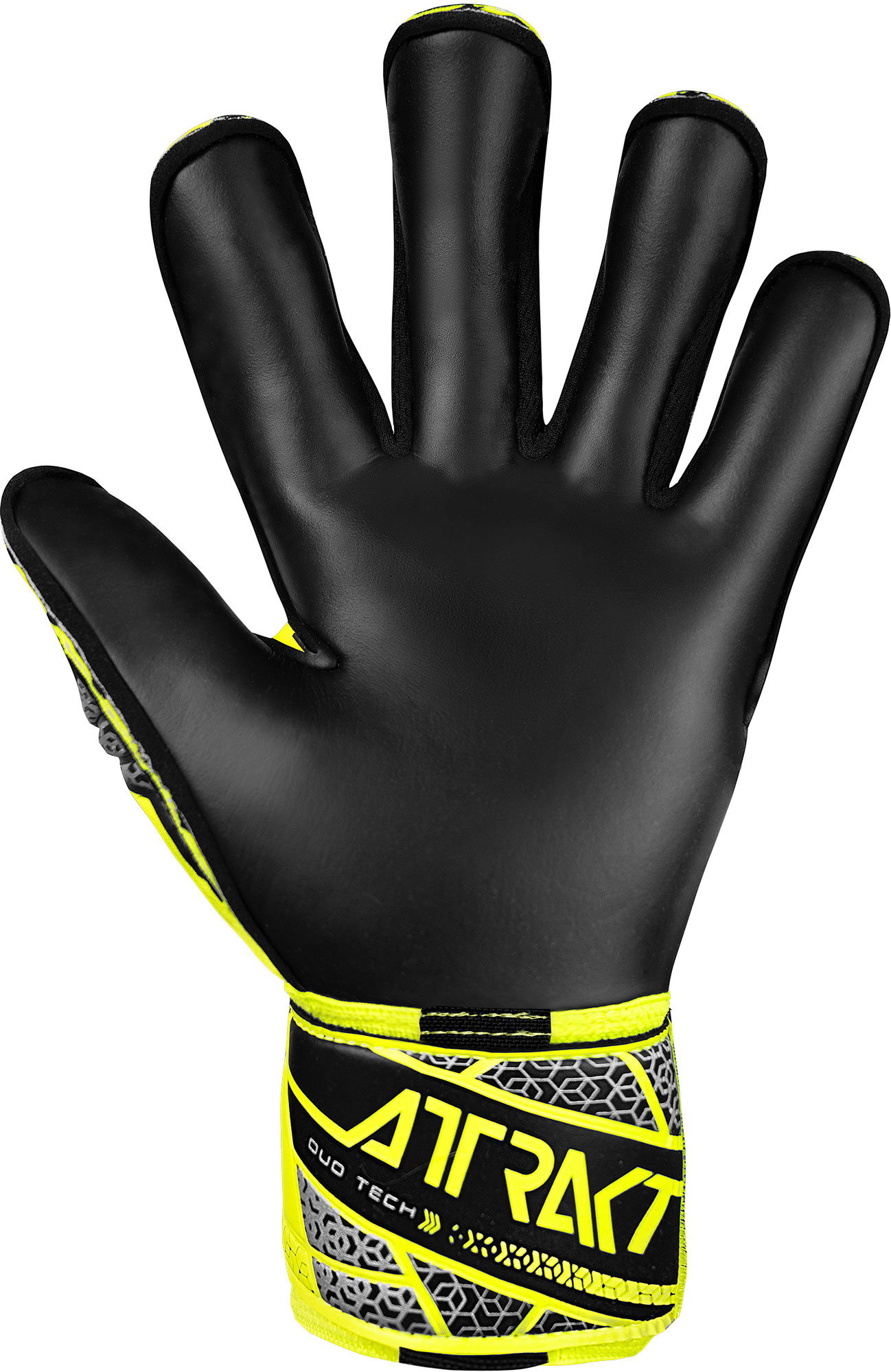 REUSCH ATTRAKT DUO EVOLUTION SAFE YELLOW/SILVER/BLACK