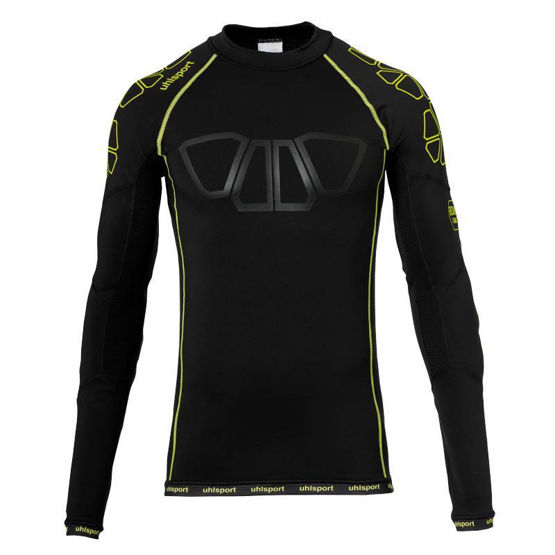 UHLSPORT BIONIKFRAME BASELAYER BLACK/FLUO YELLOW