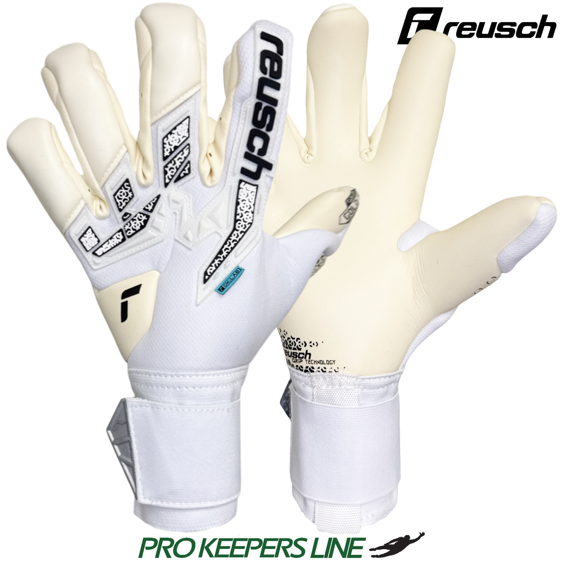 REUSCH ATTRAKT FREEGEL GOLD X WHITE SMU