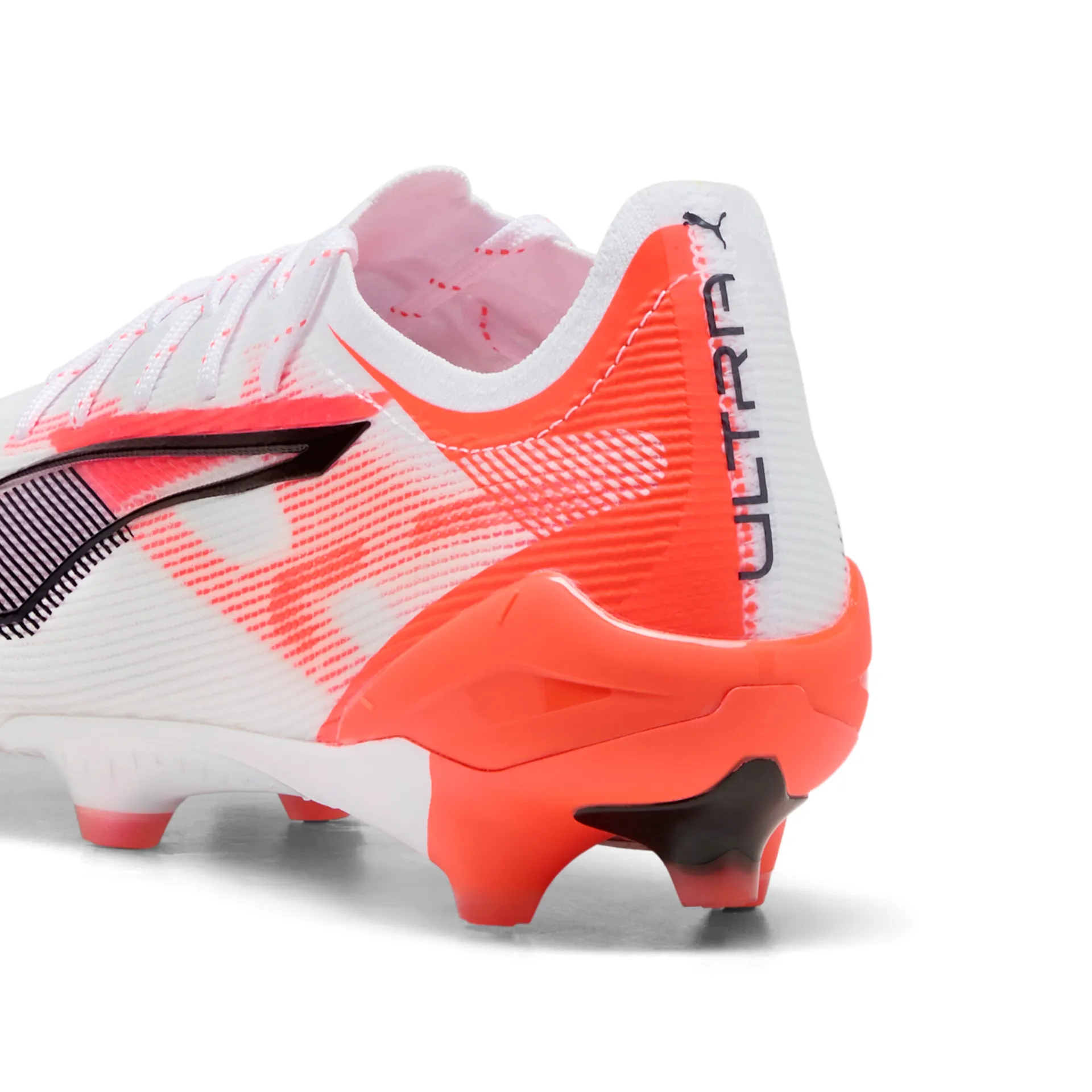 PUMA ULTRA 5 ULTIMATE FG PUMA WHITE-PUMA BLACK-GLOWING RED