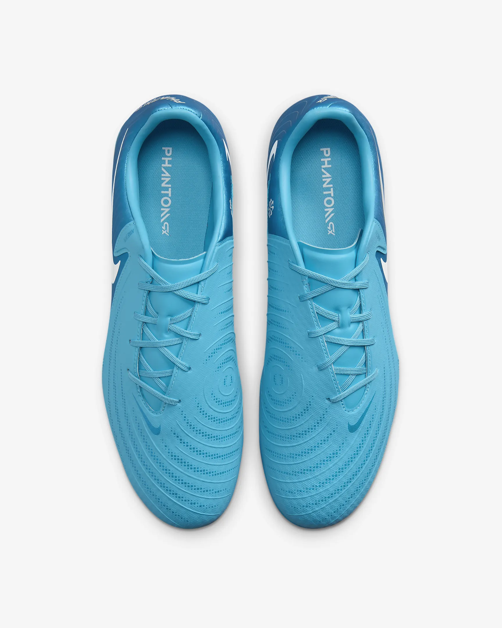 NIKE PHANTOM GX II ACADEMY FG/MG BLUE FURY/WHITE