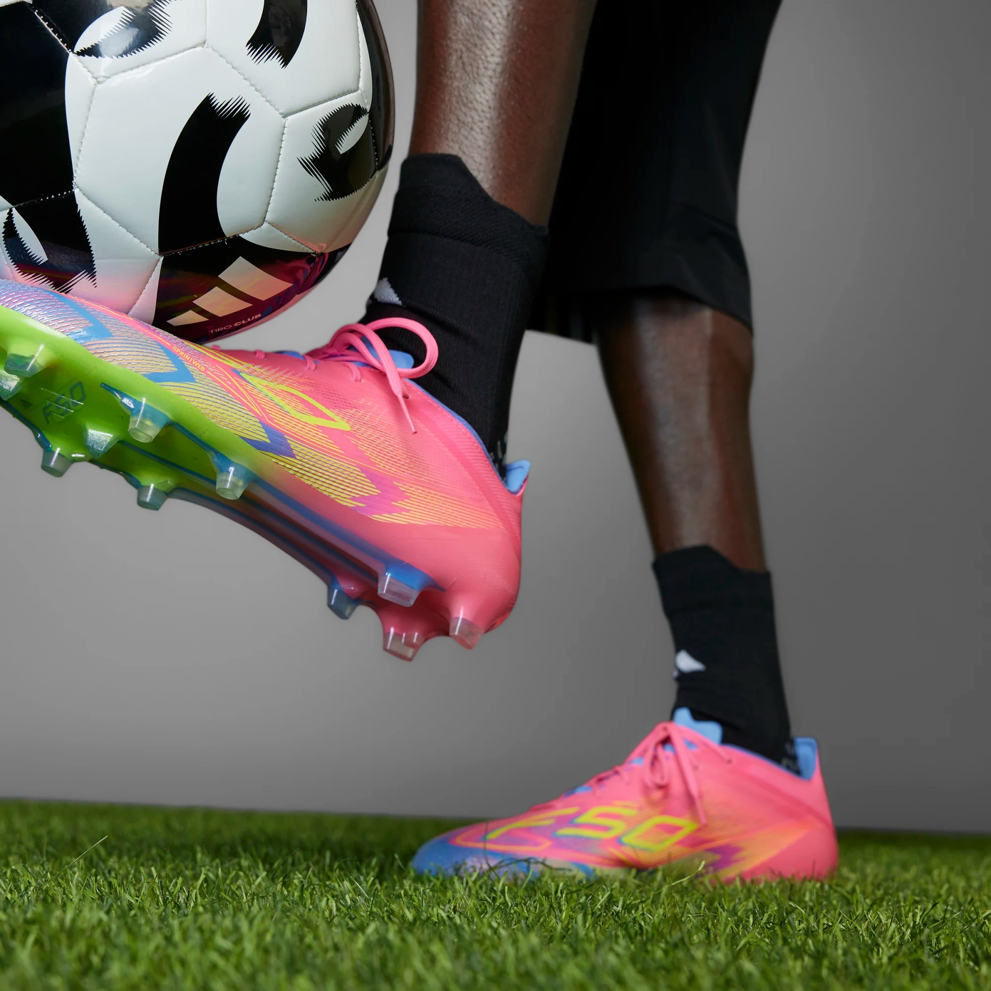 ADIDAS F50 ELITE FG LUCID PINK/LUCID LEMON/BLUE FUSION