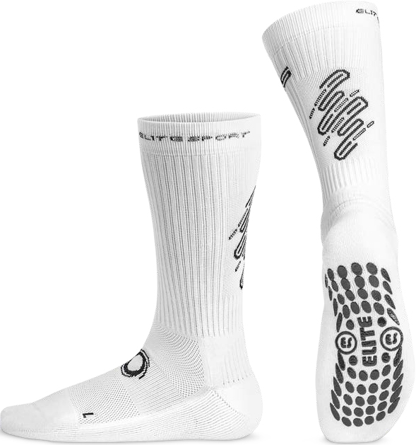 ELITE SPORT ANTI SLIP SPORT SOCKS WHITE