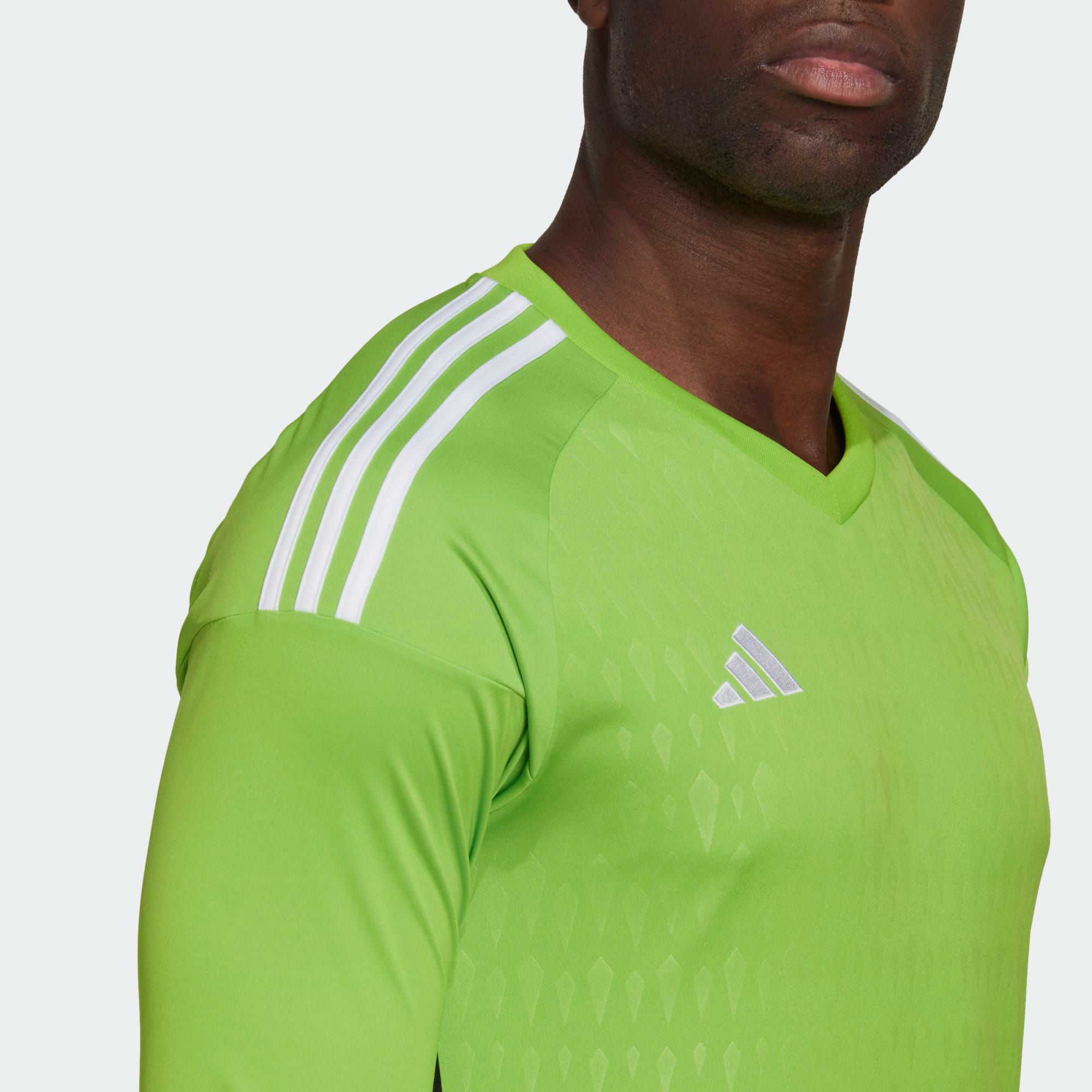 ADIDAS T23 COMPETITION GK JERSEY LS TEAM SEMI SOLAR GREEN