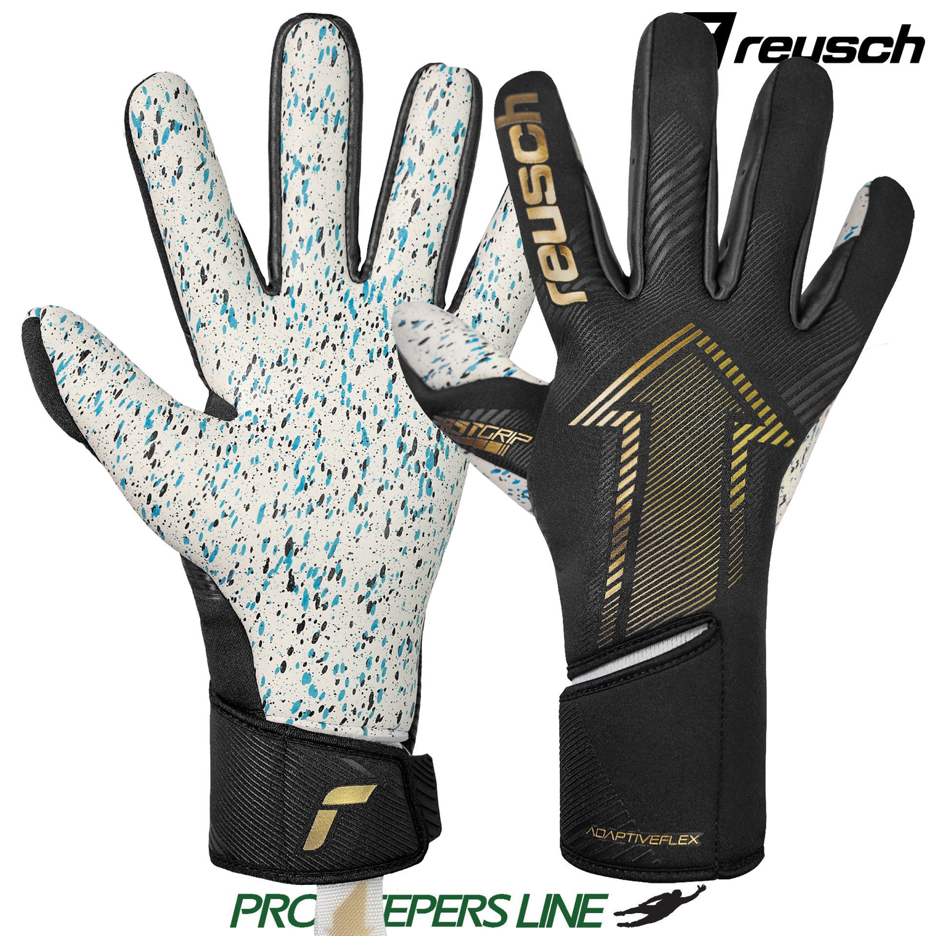 REUSCH FASTGRIP FUSION BLACK/GOLD