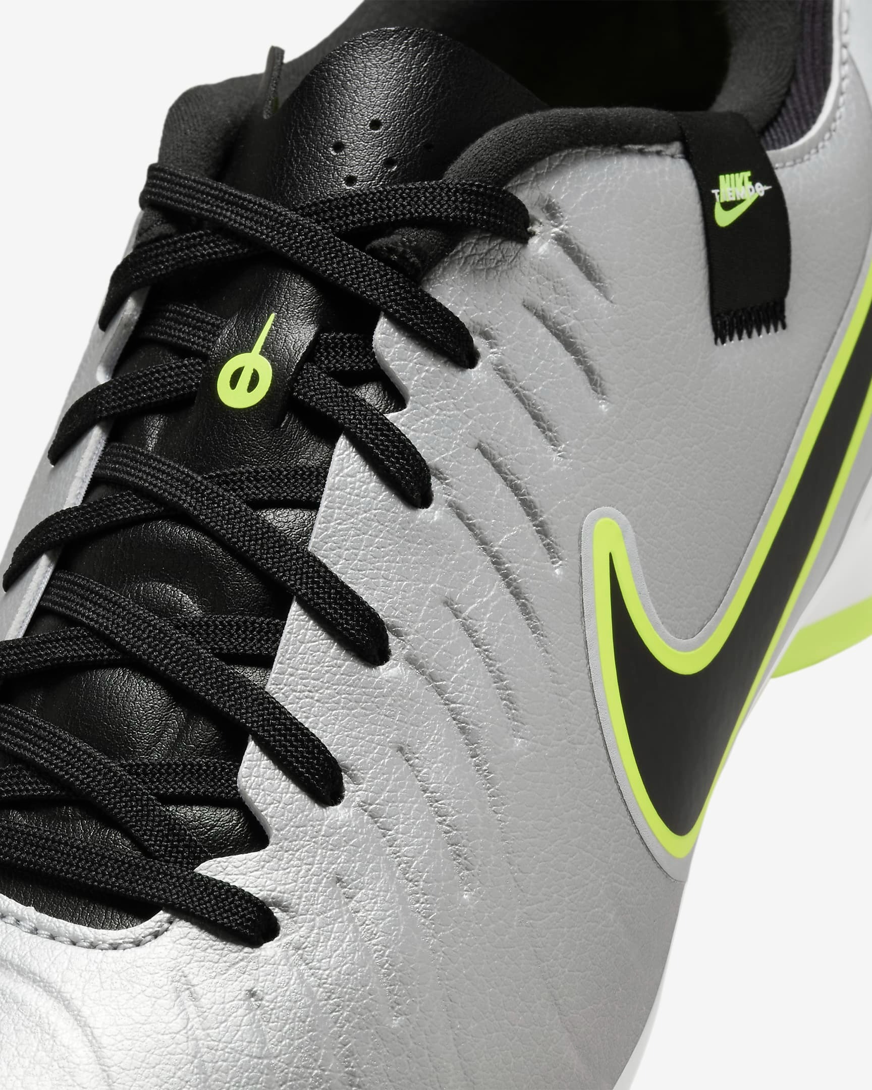 NIKE TIEMPO LEGEND 10 ACADEMY METALLIC SILVER/VOLT/BLACK