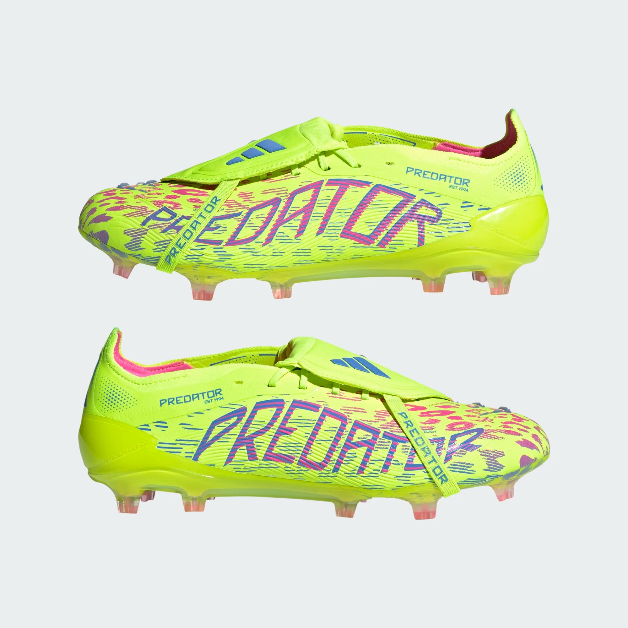 ADIDAS PREDATOR ELITE FT FG LUCID LEMON/LUCID PINK/BLUE FUSION