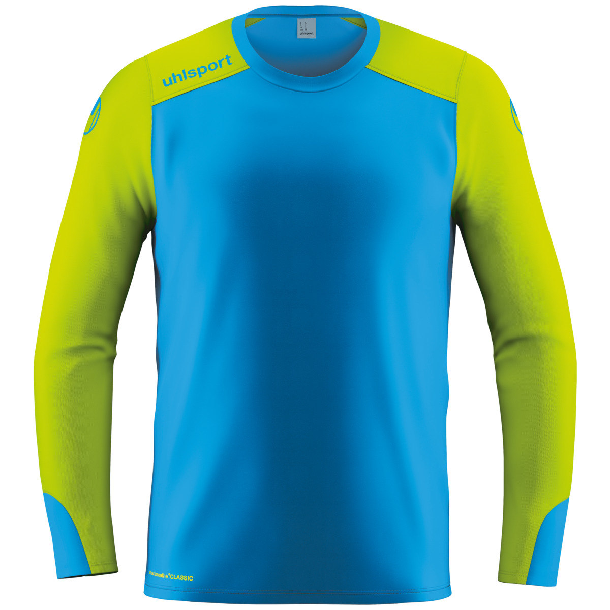 UHLSPORT TOWER GOALKEEPER JERSEY RADAR BLUE/ FLUO YELLOW