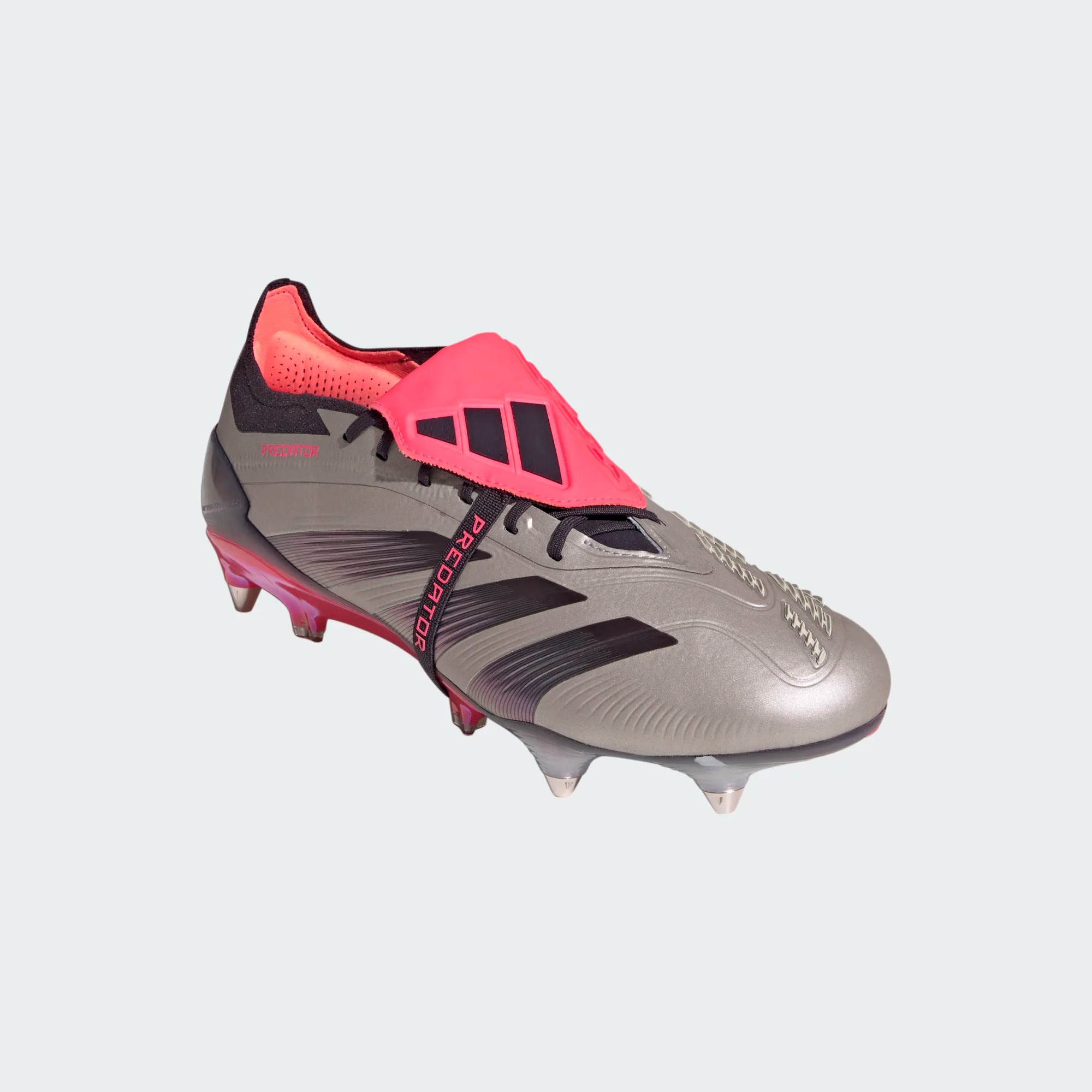 ADIDAS PREDATOR ELITE FT SG PLATIN METALLIC/AURORA BLACK/CARBON