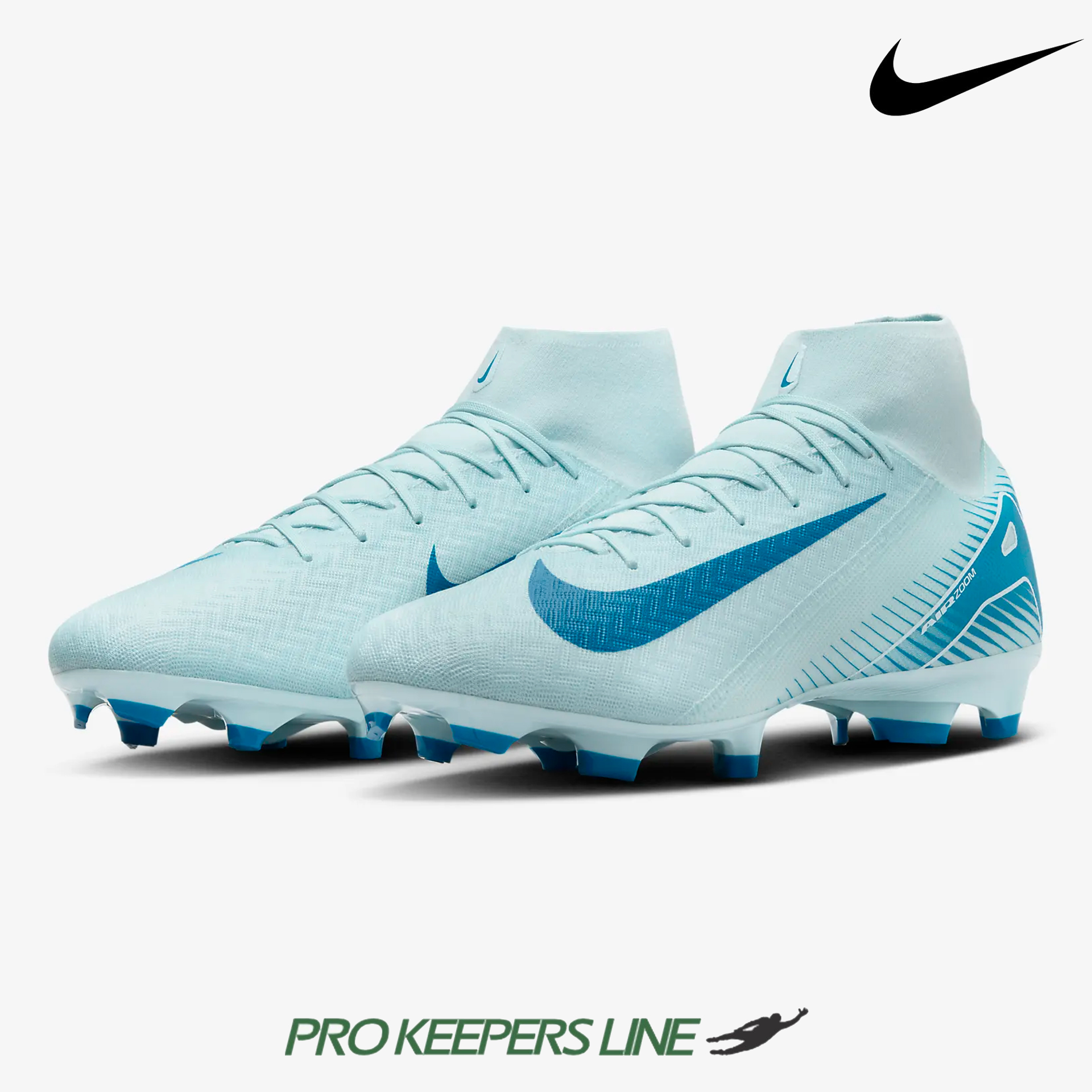 NIKE ZOOM MERCURIAL SUPERFLY 10 ACADEMY GLACIER BLUE BLUE ORBIT US 10 UK 9 EU 44 FQ1456 400 US 10 UK 9 EU 44 001