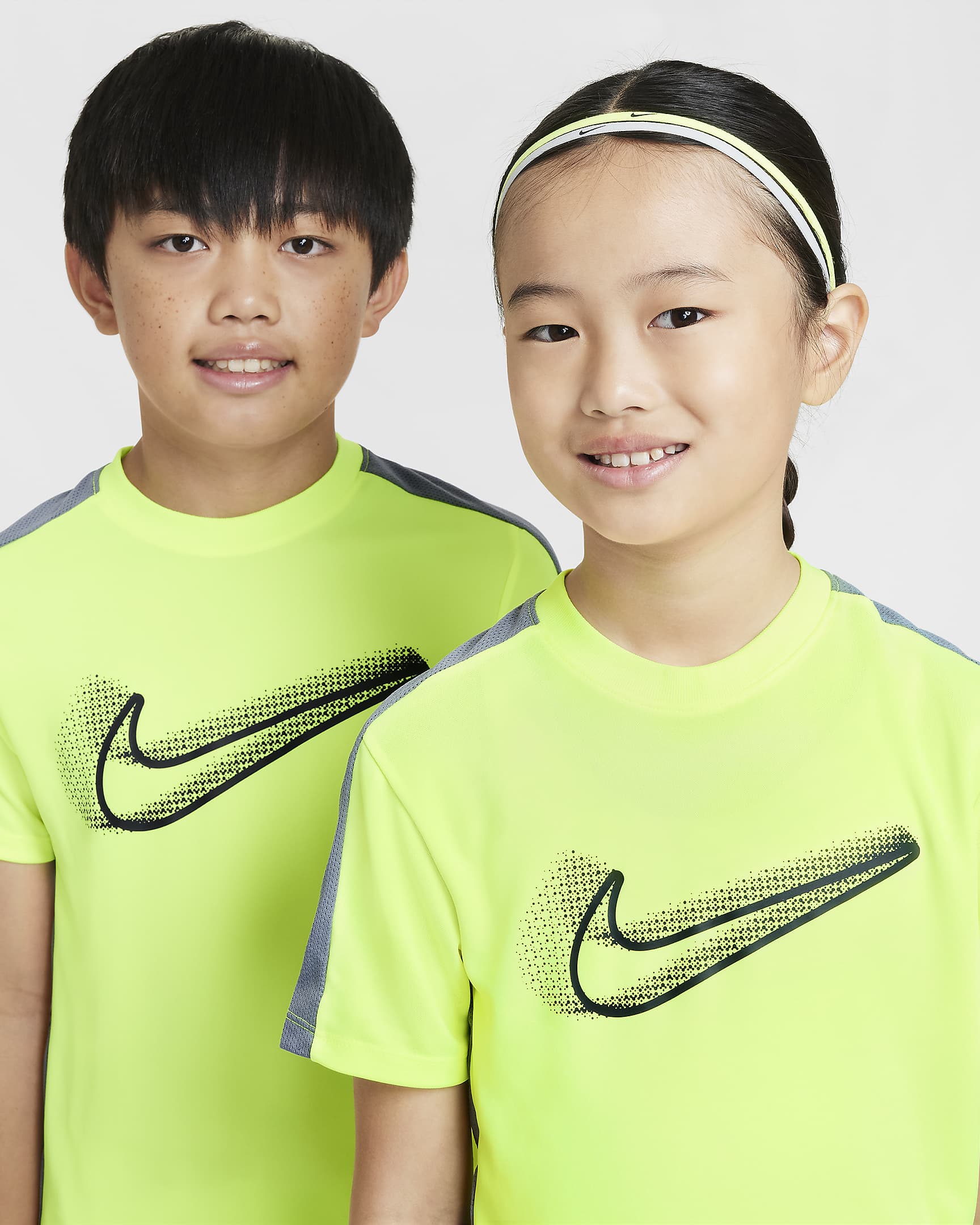 NIKE ACADEMY23 JUNIOR VOLT/COOL GREY/BLACK