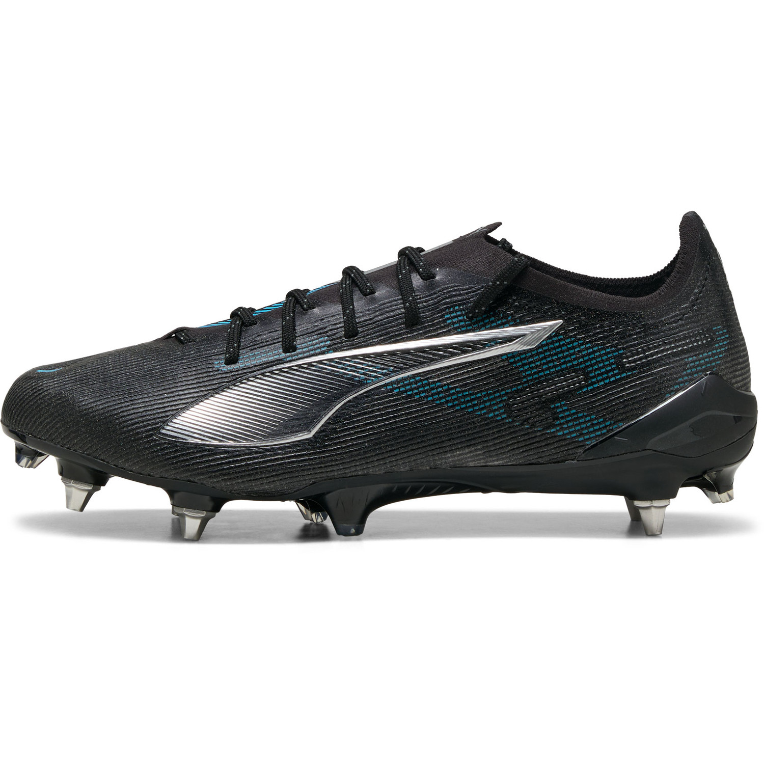 PUMA ULTRA 5 ULTIMATE MXSG PUMA BLACK-PUMA SILVER-BRIGHT AQUA