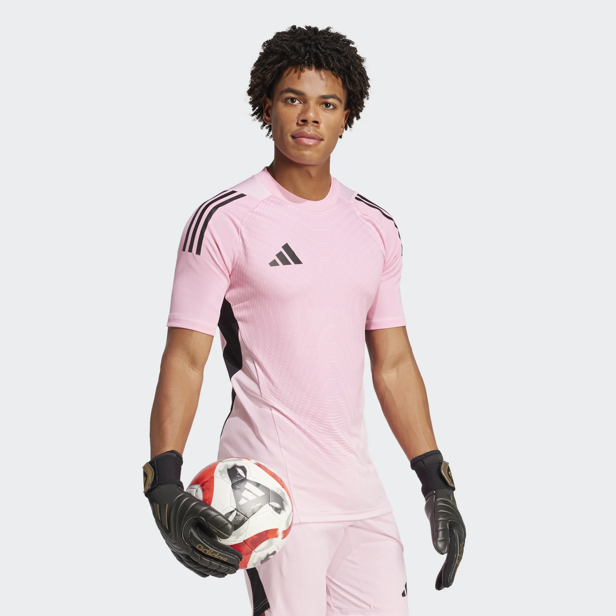 ADIDAS TIRO25 PRO GK JERSEY SHORT SLEEVE TRUE PINK