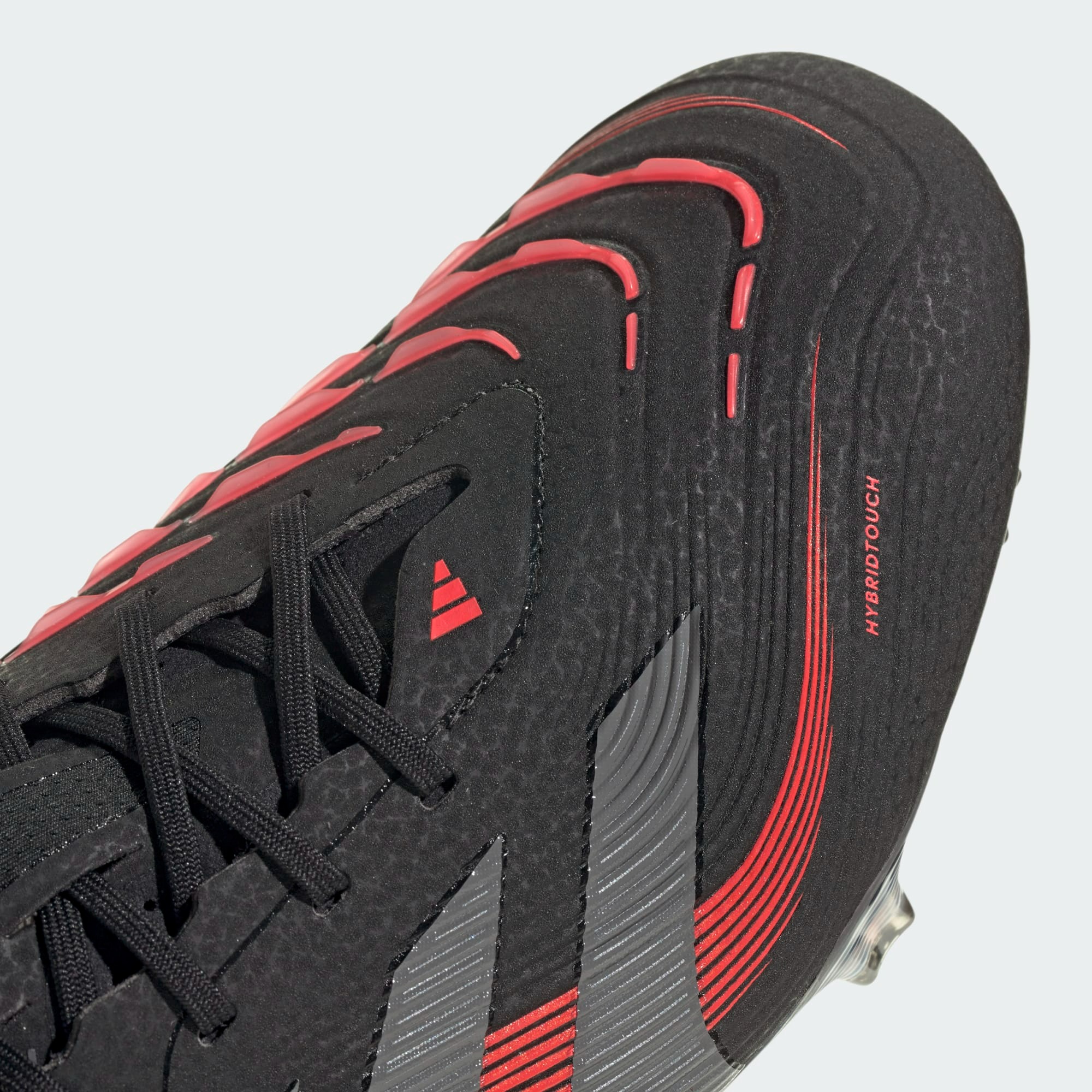 ADIDAS PREDATOR ELITE FG CORE BLACK/ GREY FOUR / LUCID RED