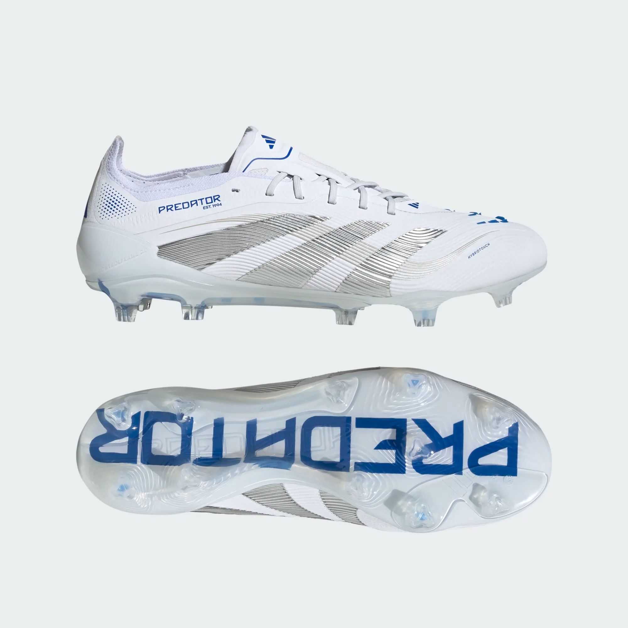 ADIDAS PREDATOR ELITE FG WHITE/SILVER METALLIC/BRIGHT ROYAL