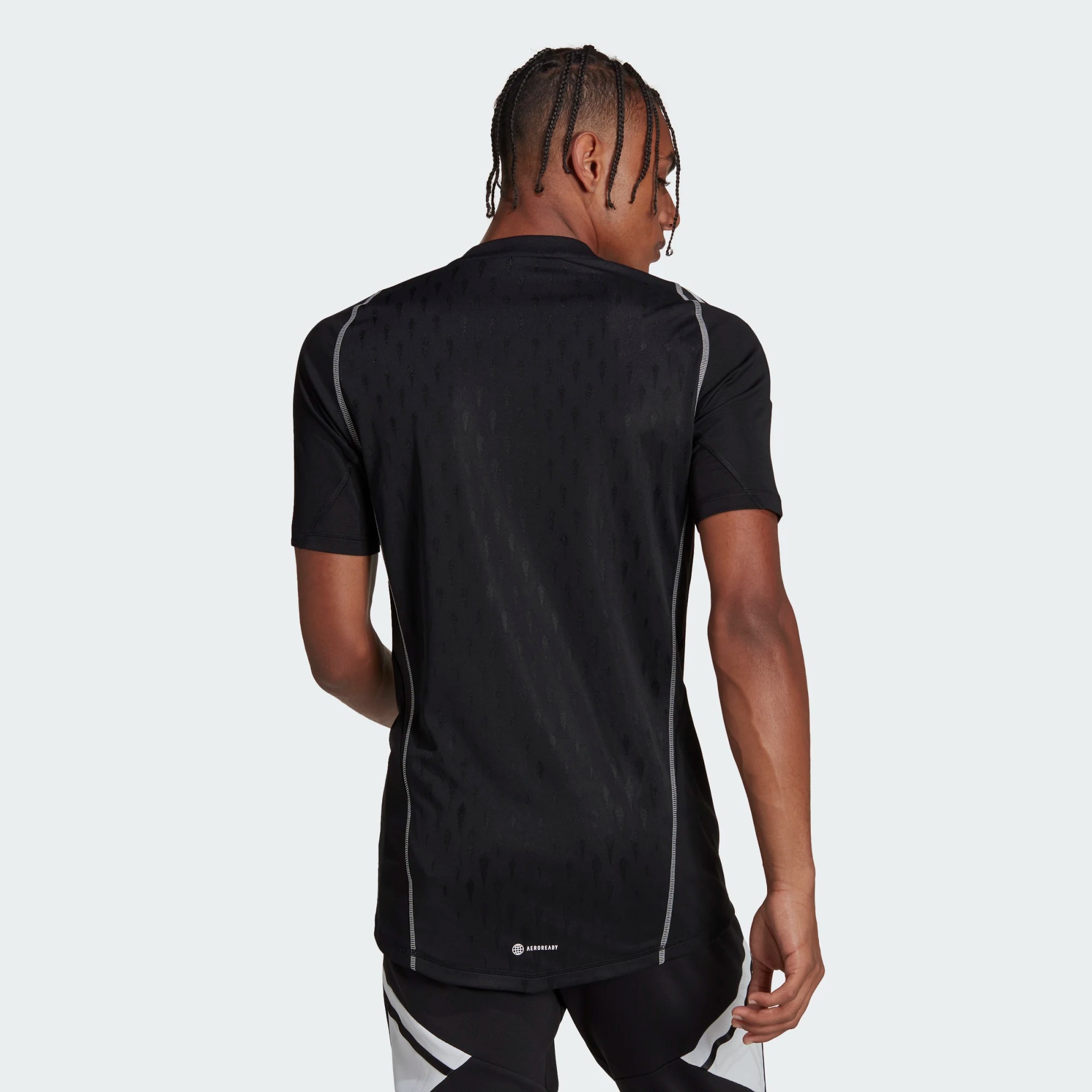 ADIDAS T23 PROMO GK JERSEY SHORT SLEEVE BLACK