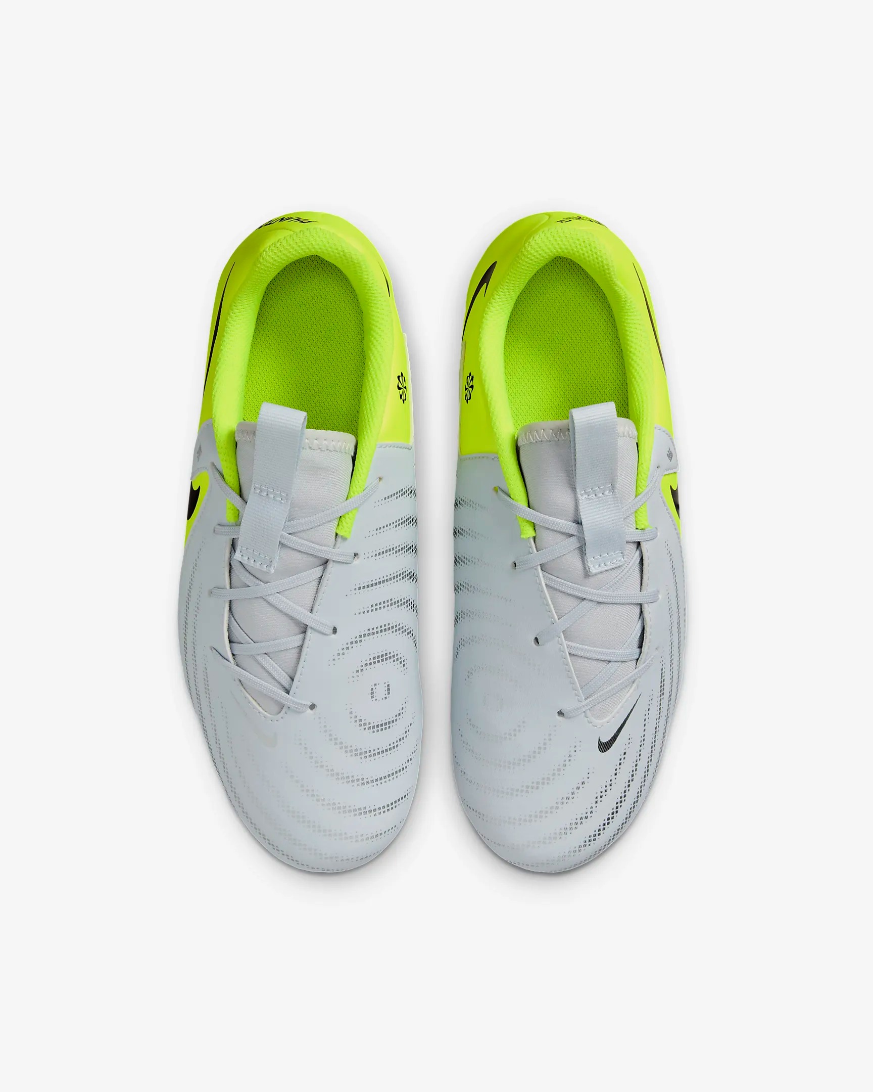 NIKE JR PHANTOM GX II ACADEMY METTALIC SILVER/VOLT/BLACK