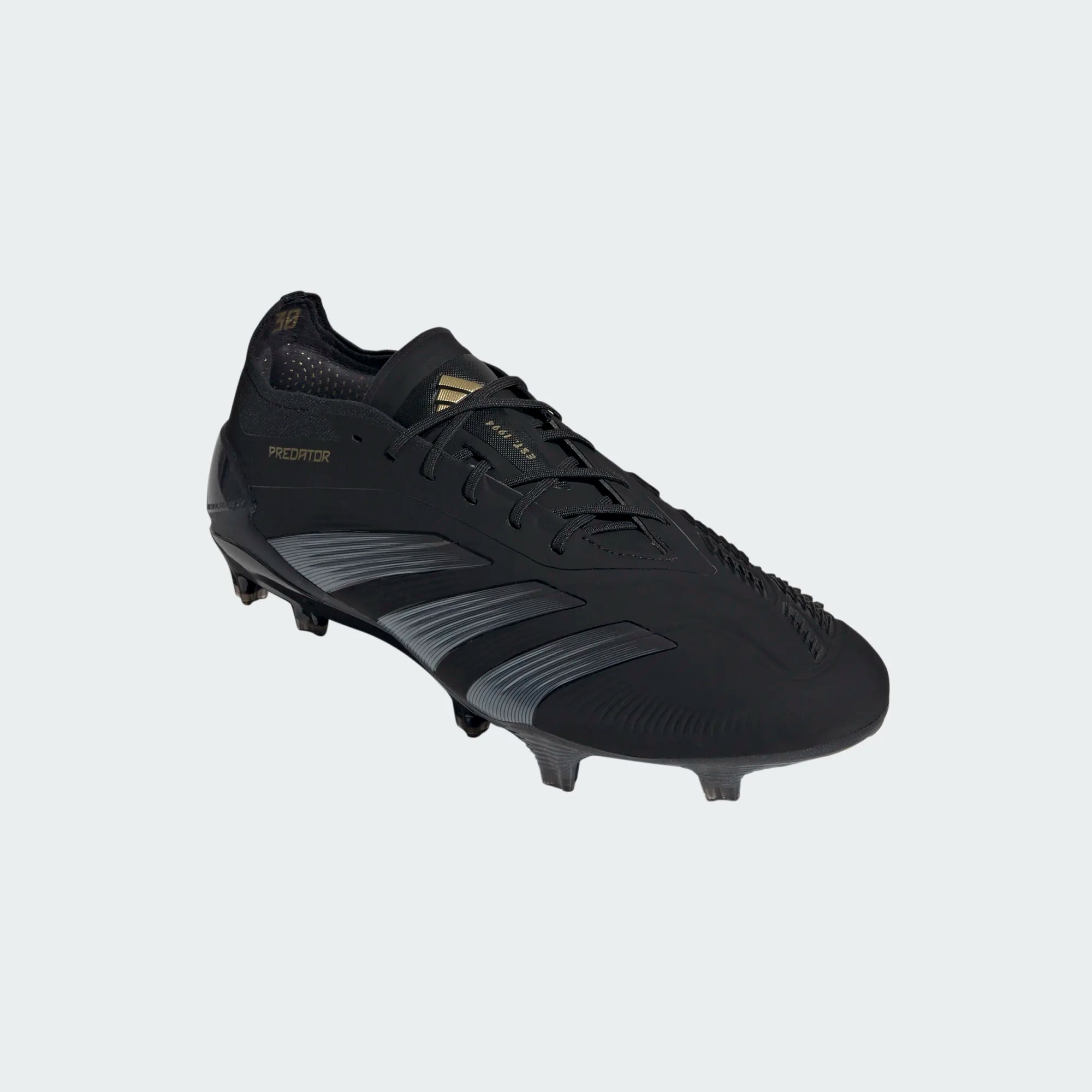 ADIDAS PREDATOR ELITE FG CORE BLACK/CARBON/GOLD METALLIC