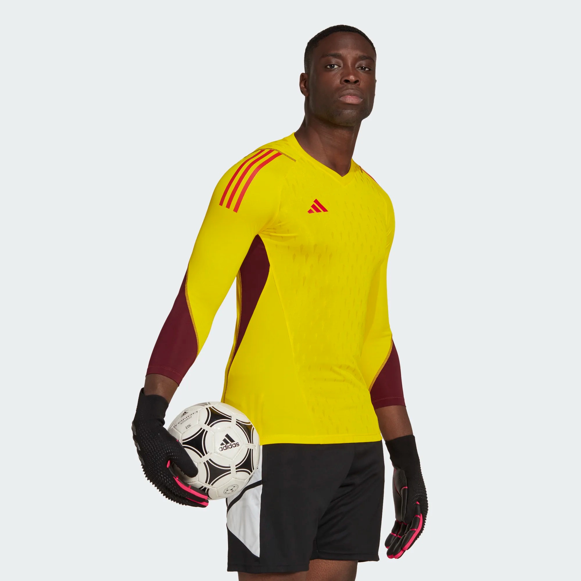 ADIDAS T23 PROMO GK JERSEY LS TEAM YELLOW