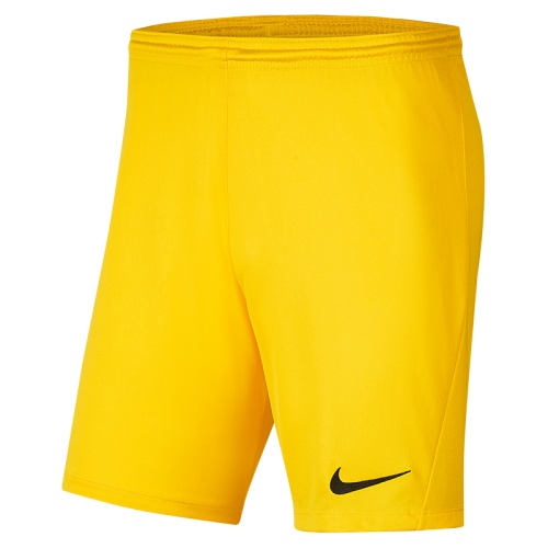 NIKE DRI-FIT PARK III SHORT TOUR YELLOW