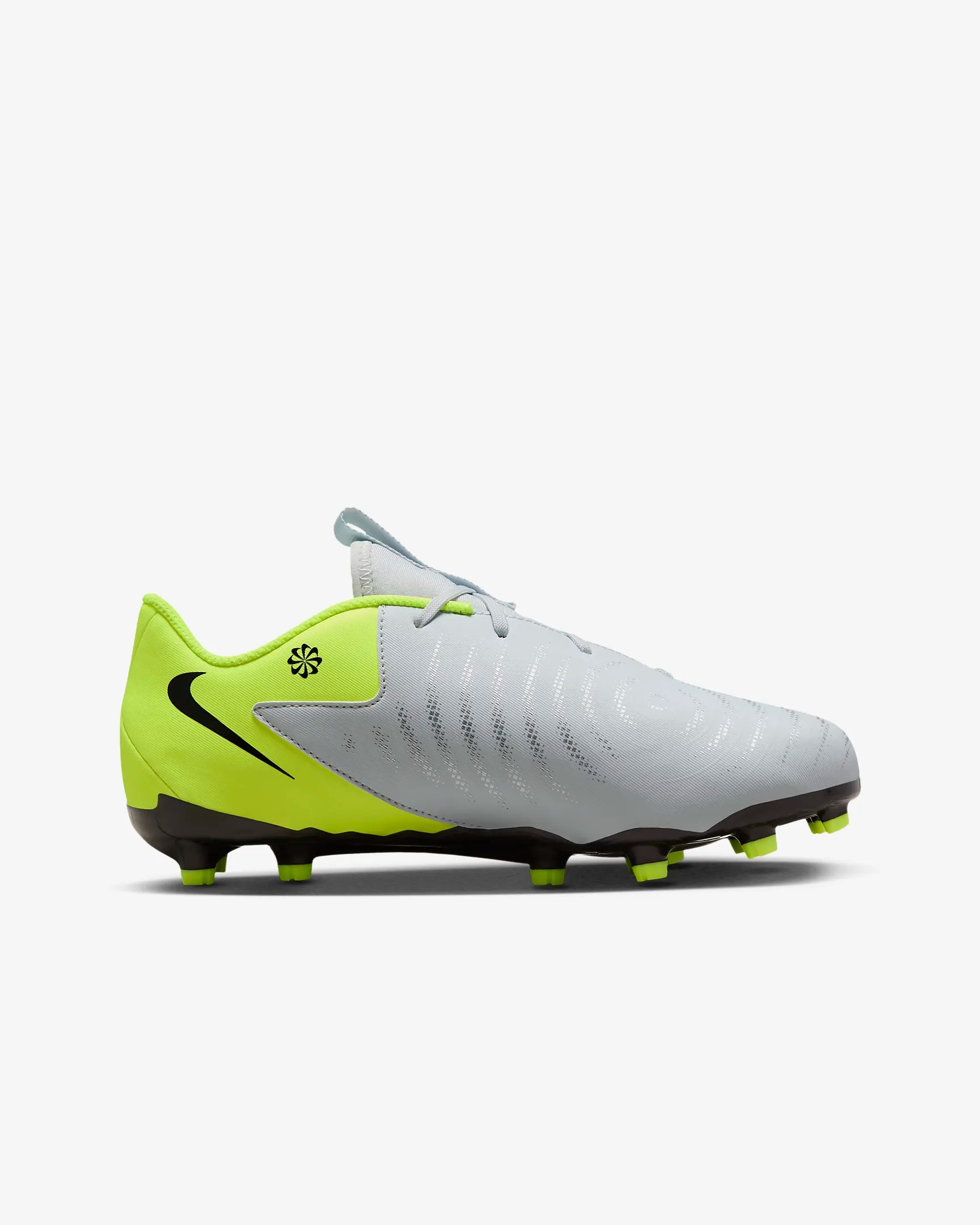 NIKE JR PHANTOM GX II ACADEMY METTALIC SILVER/VOLT/BLACK