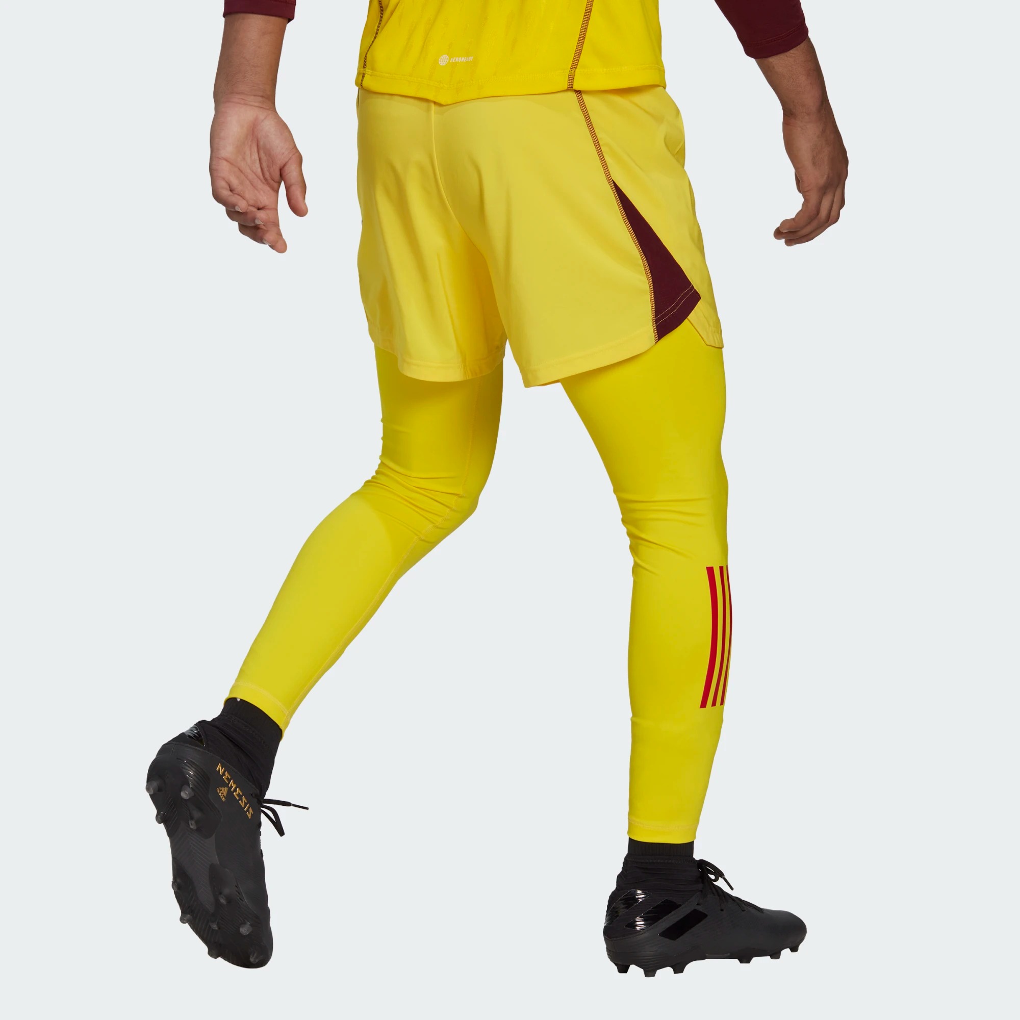 ADIDAS T23 PROMO GK TIGHT TEAM YELLOW/TEAM MAROON