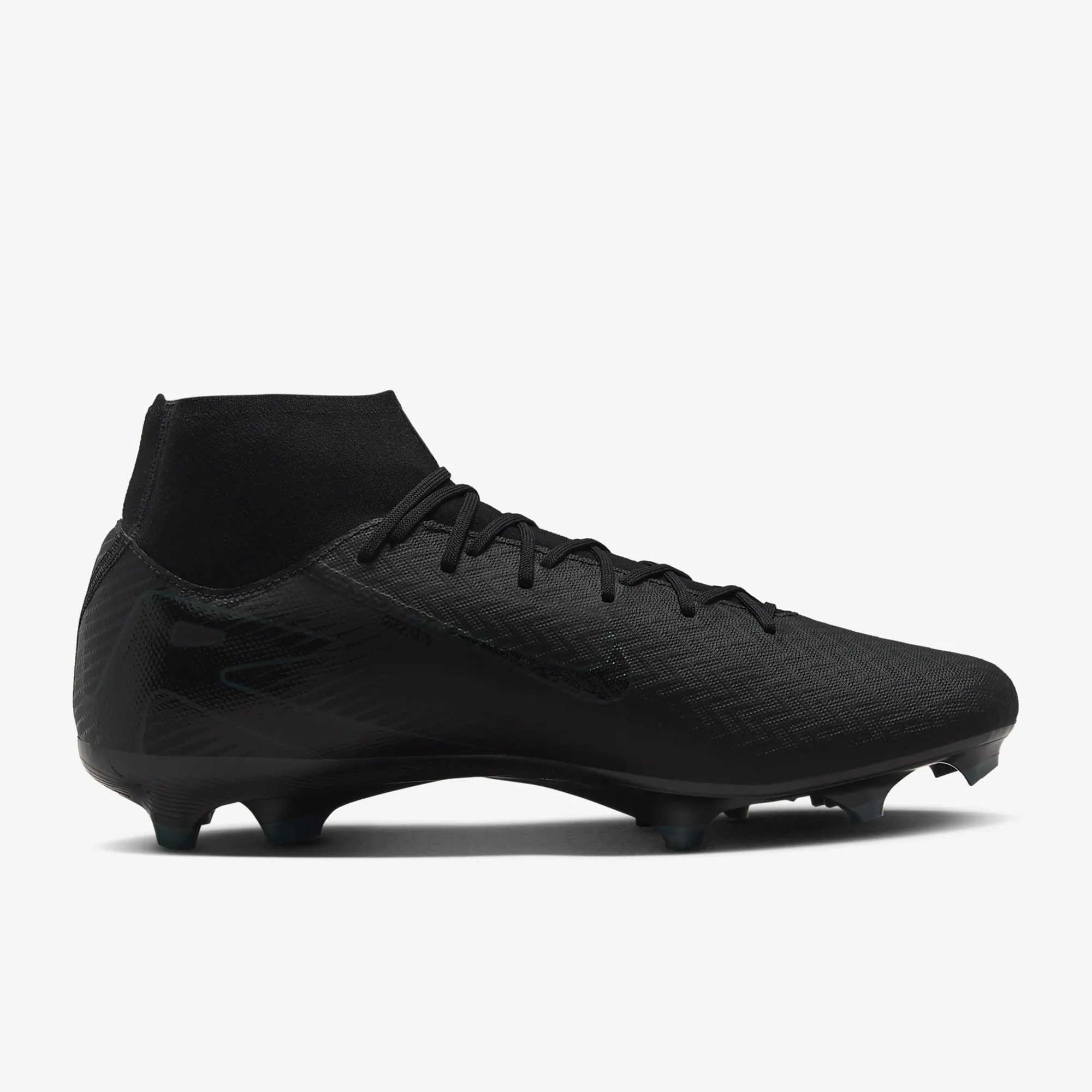 NIKE ZOOM MERCURIAL SUPERFLY 10 ACADEMY BLACK/BLACK DEEP JUNGLE