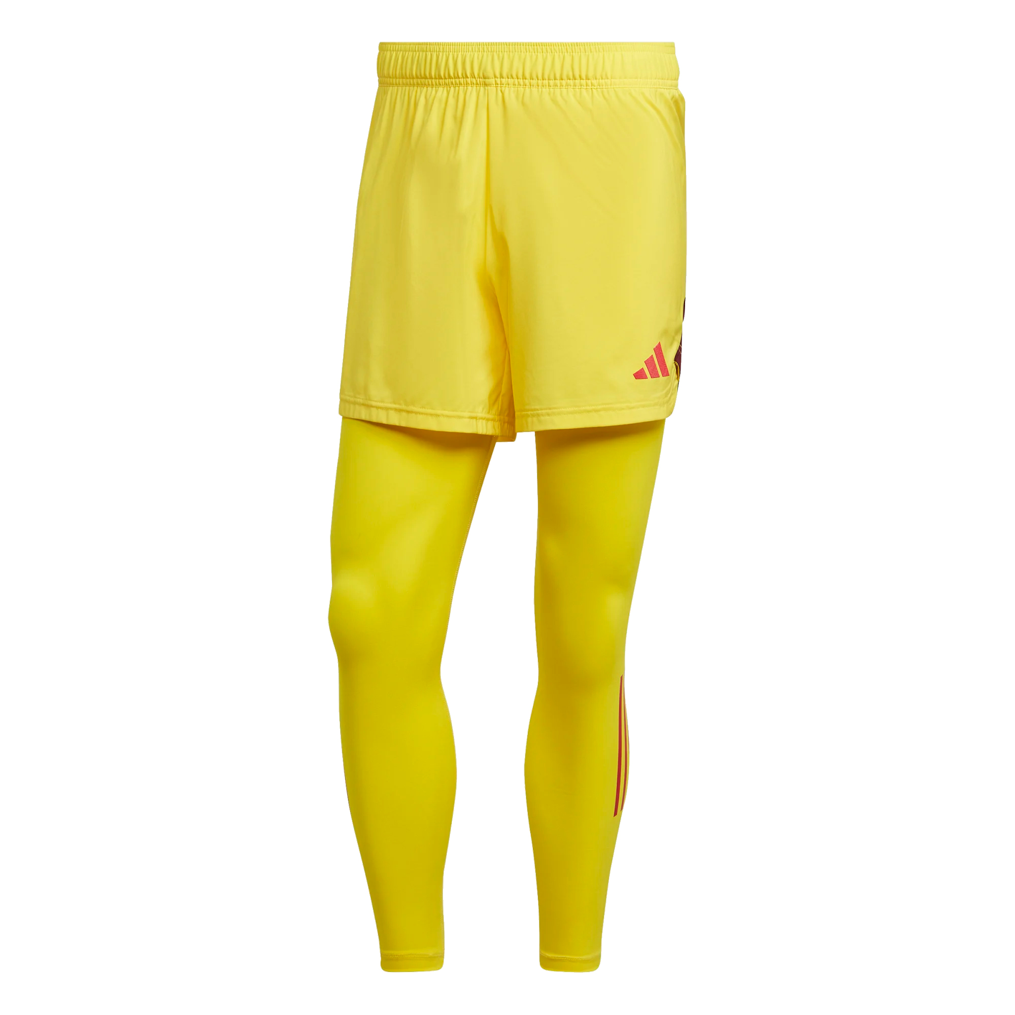 ADIDAS T23 PROMO GK TIGHT TEAM YELLOW/TEAM MAROON