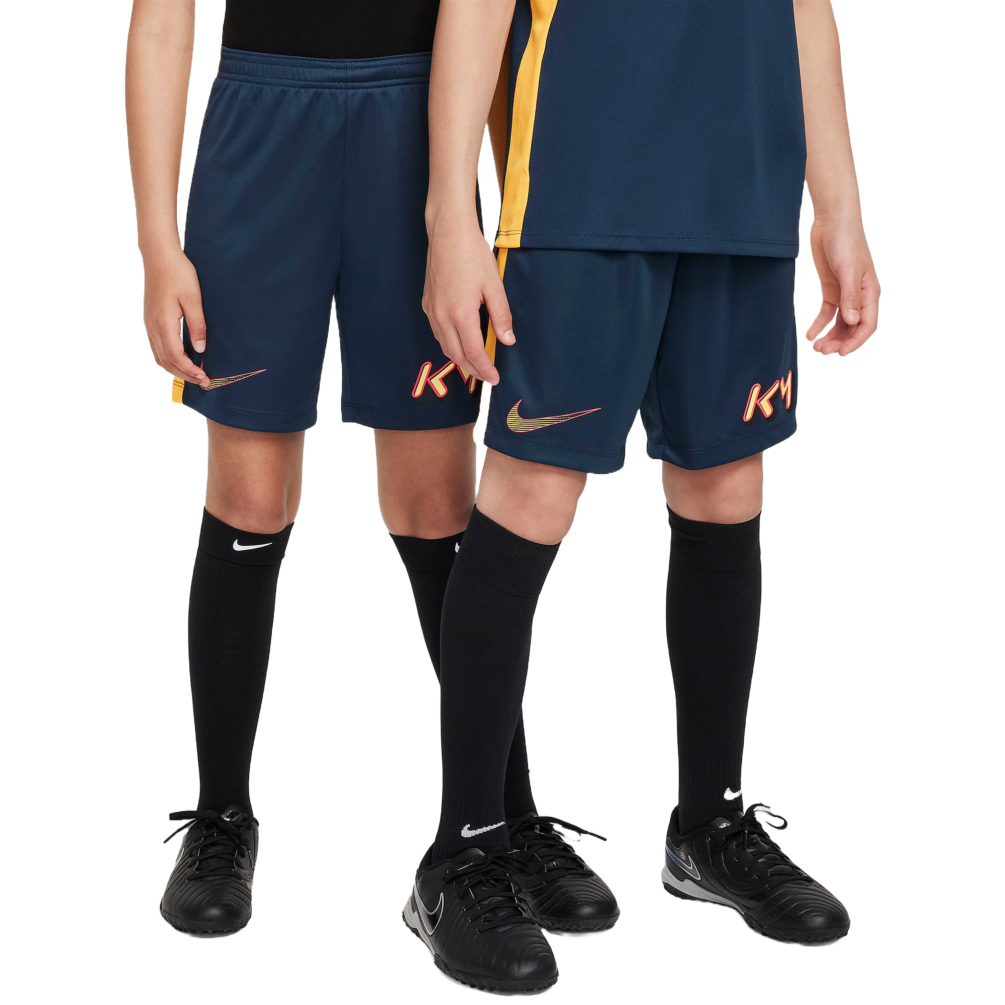 NIKE DRI-FIT ACADEMY23 SHORTS JUNIOR KILIAN MBAPPÉ ARMORY NAVY/LASER