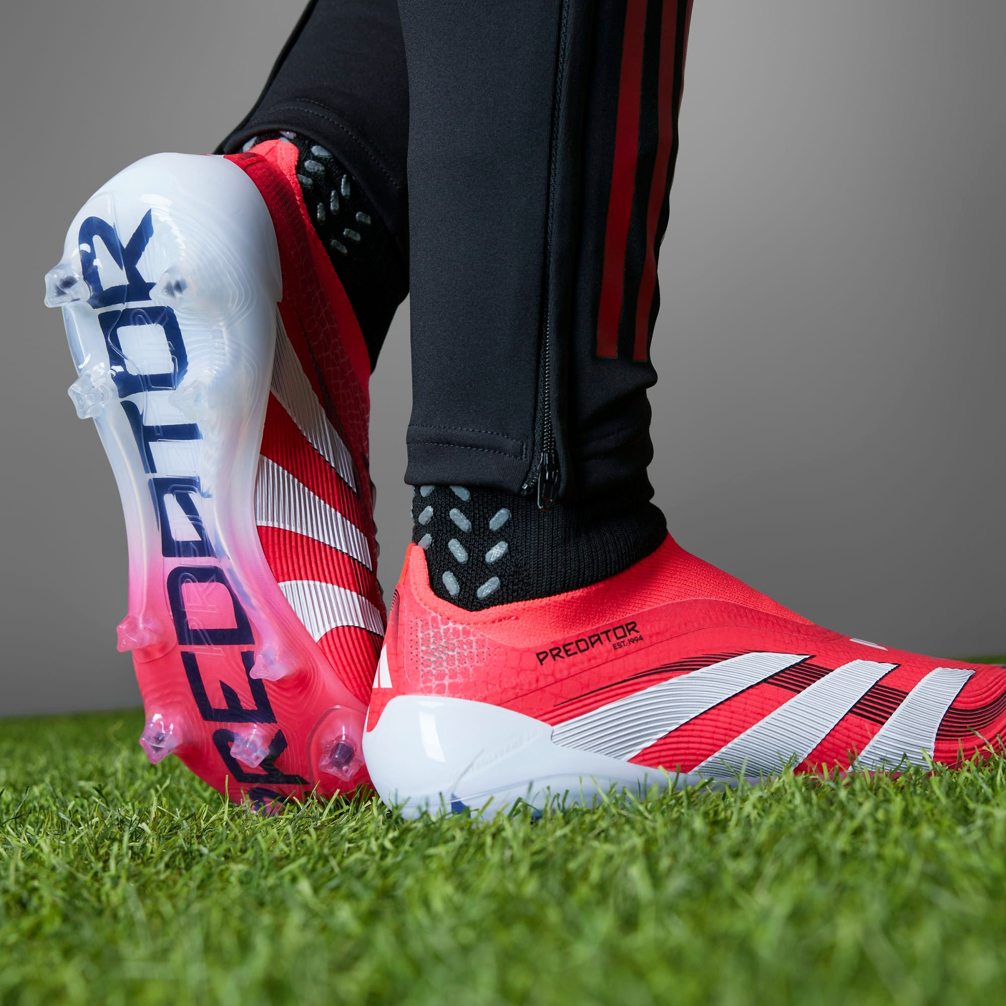 ADIDAS PREDATOR ELITE LL FG LUCID RED/WHITE/BLACK