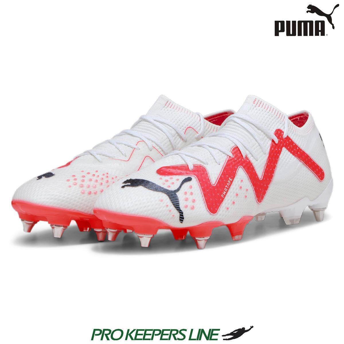 PUMA FUTURE ULTIMATE LOW MXSG PUMA WHITE-PUMA BLACK-FIRE ORCHID