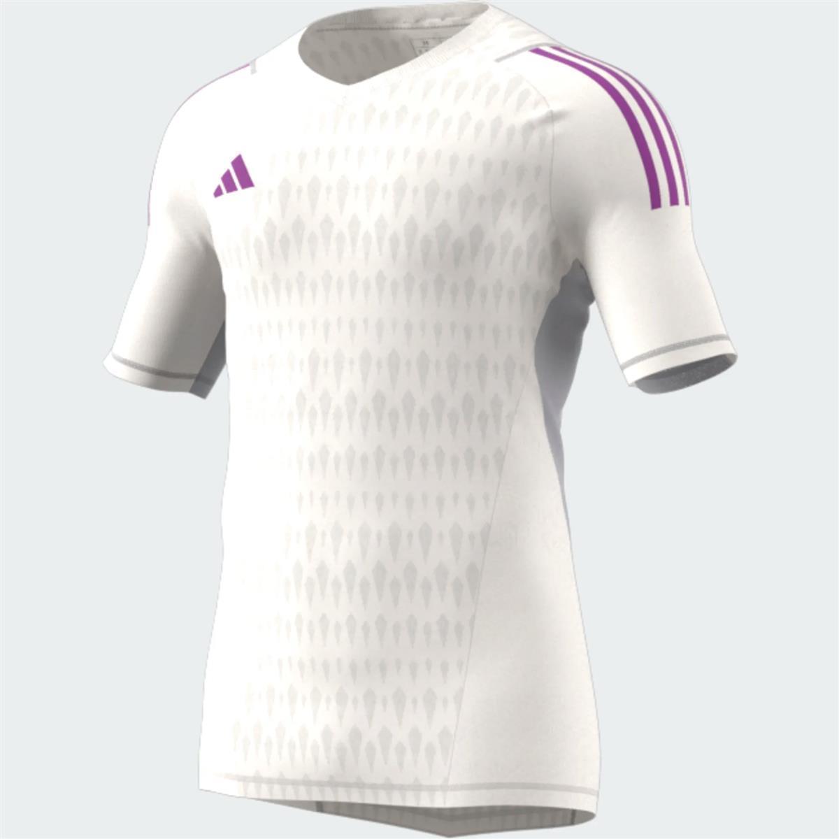 ADIDAS T23 PROMO GK JERSEY SHORT SLEEVE CORE WHITE