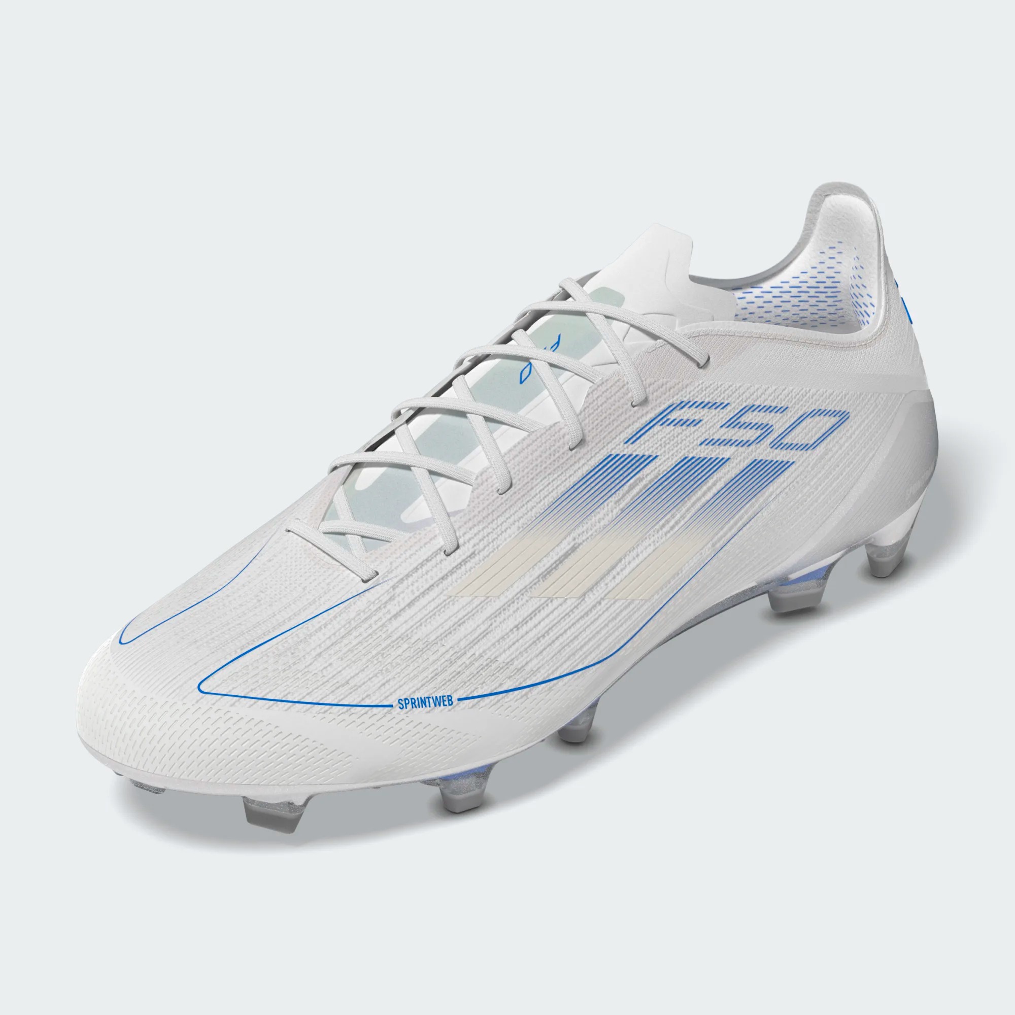 ADIDAS F50 ELITE FG WHITE/PEARL METALLIC/WHITE