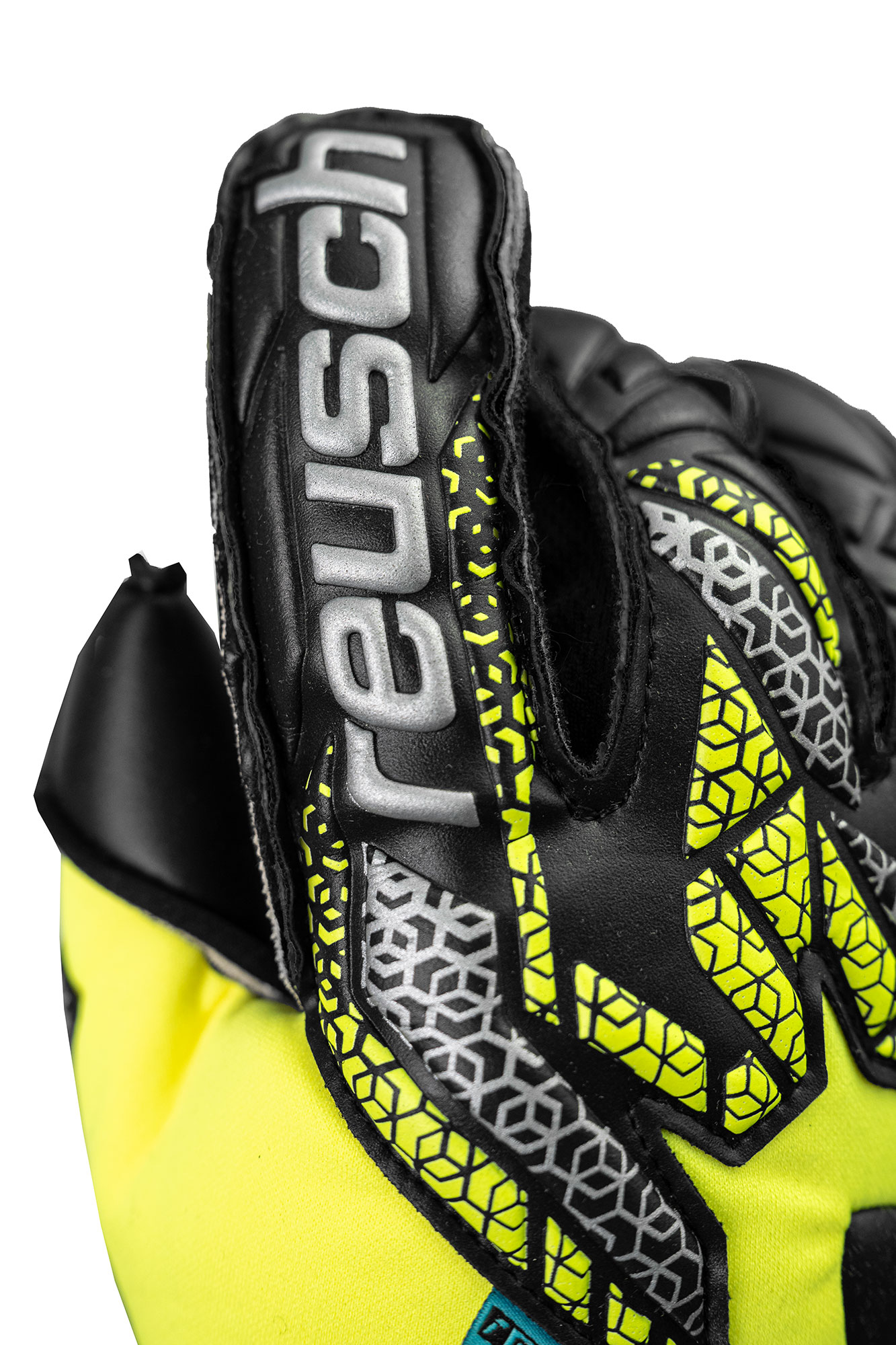 REUSCH ATTRAKT DUO EVOLUTION SAFE YELLOW/SILVER/BLACK